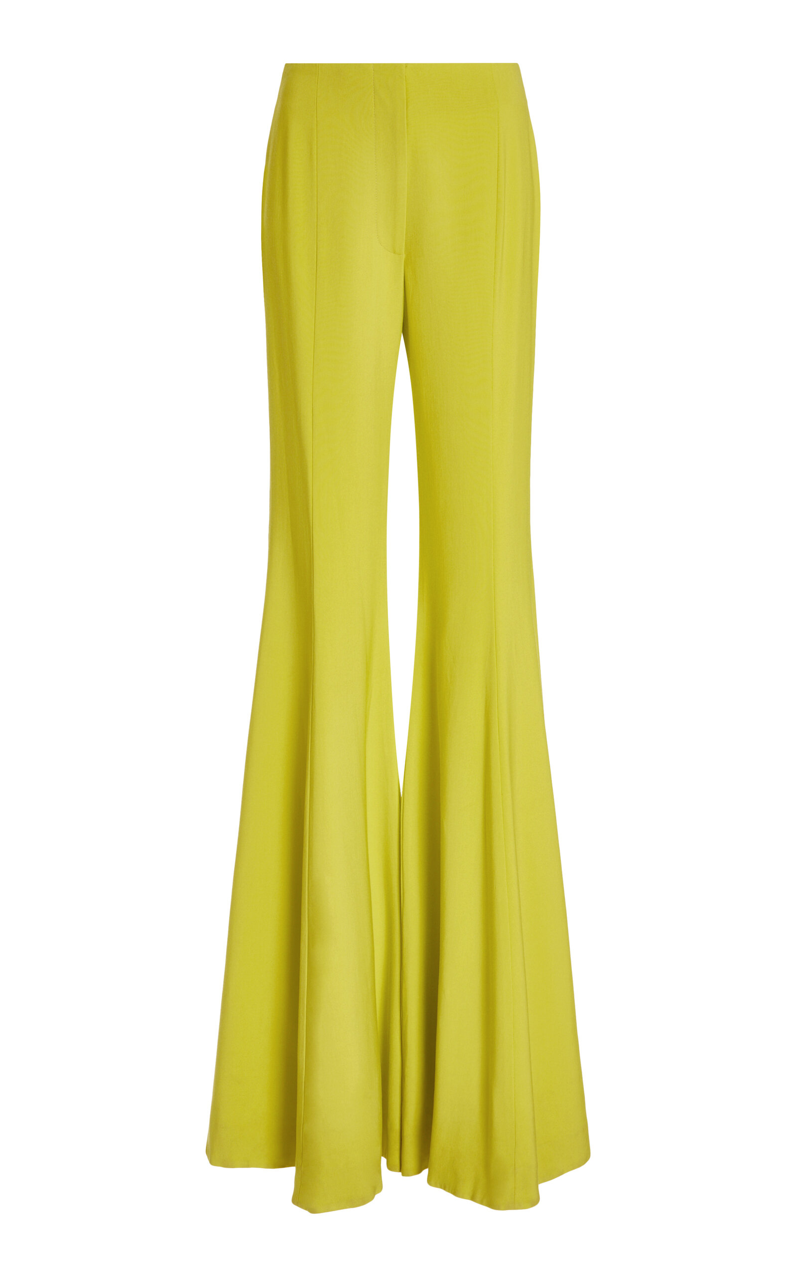 Shop Proenza Schouler Wide-leg Suiting Pants In Green