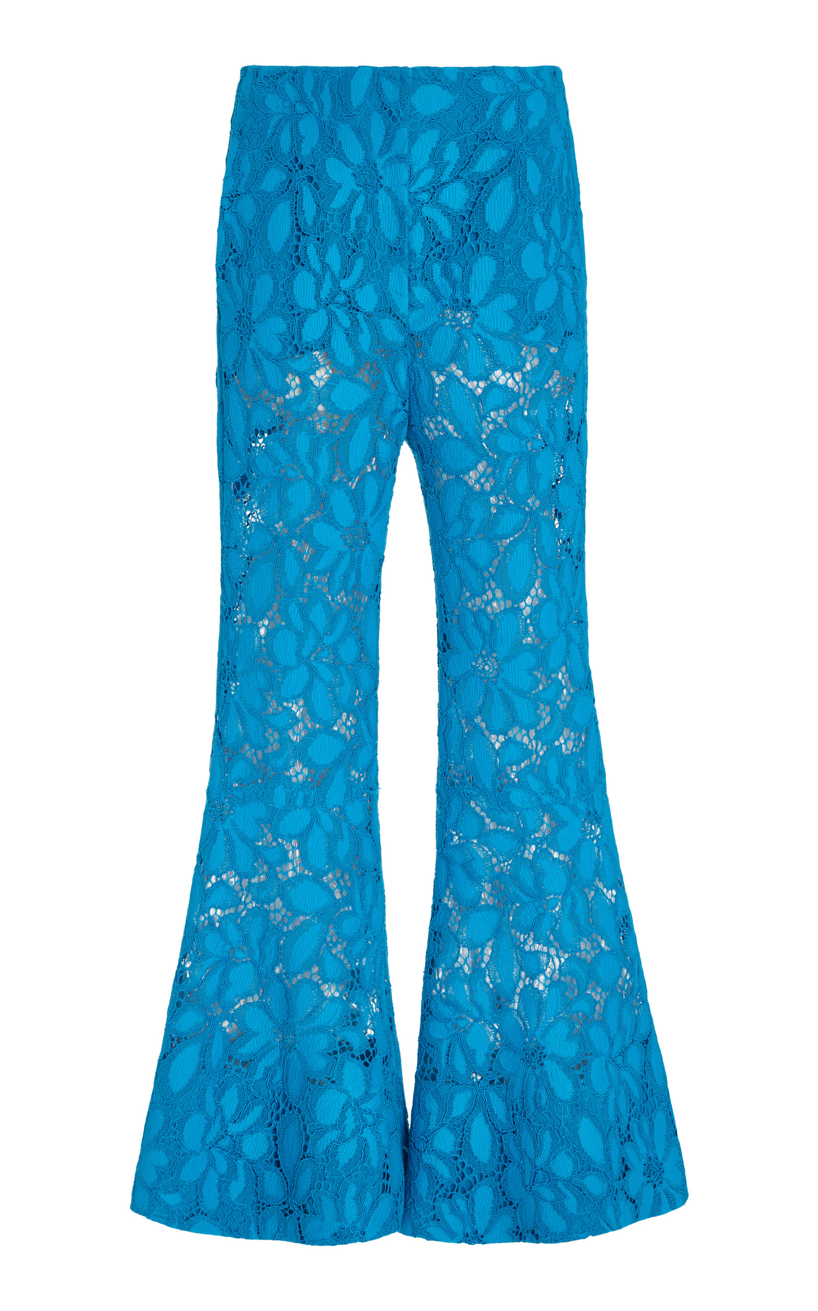 Proenza Schouler - Lace Suiting Pants - Blue - US 4 - Moda Operandi