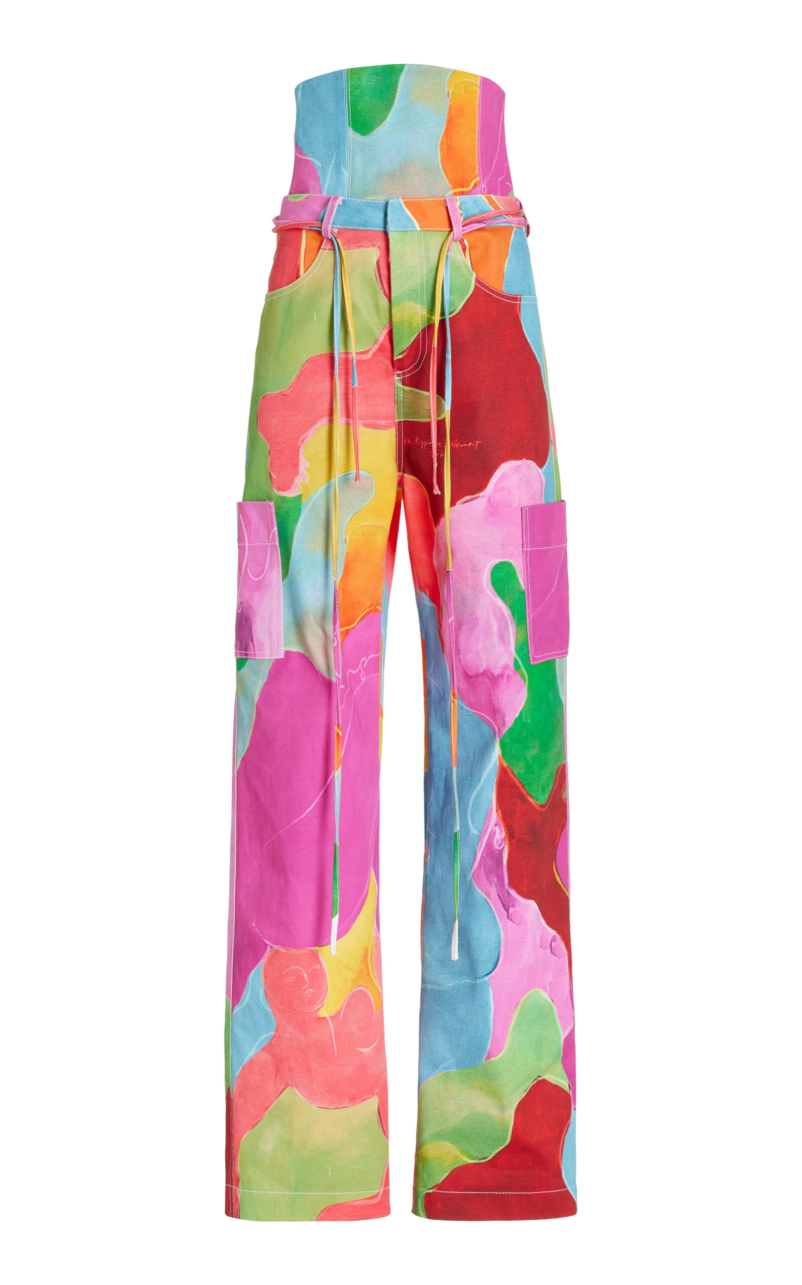 Alejandra Alonso Rojas Women's High-Waisted Printed Jeans
