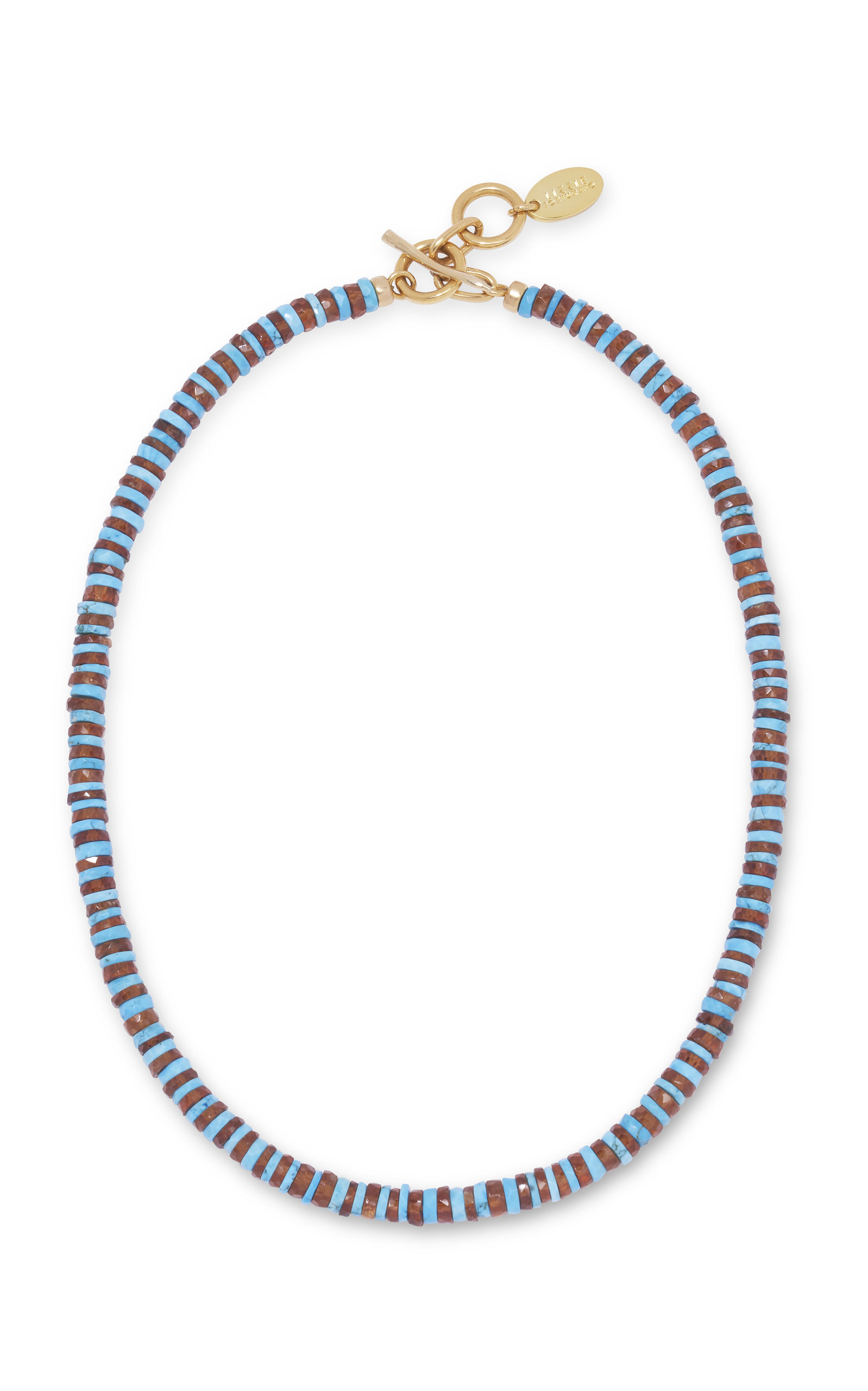 Lizzie Fortunato Santo Necklace - Blue - OS - Moda Operandi