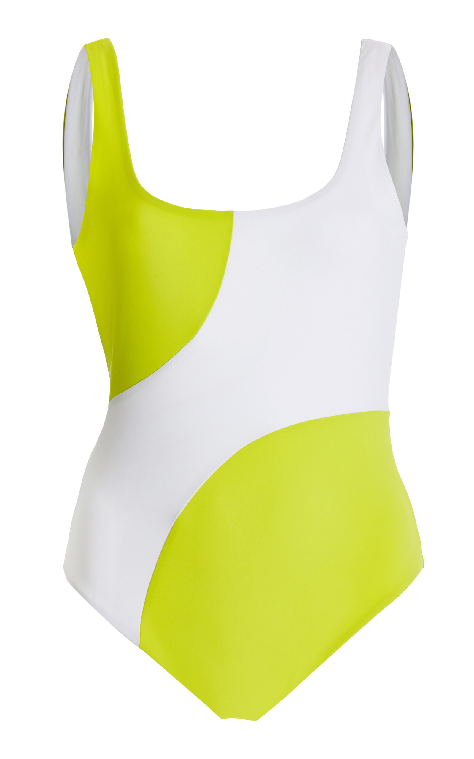 Shop Mara Hoffman Jodi One-piece Swimsuit In White