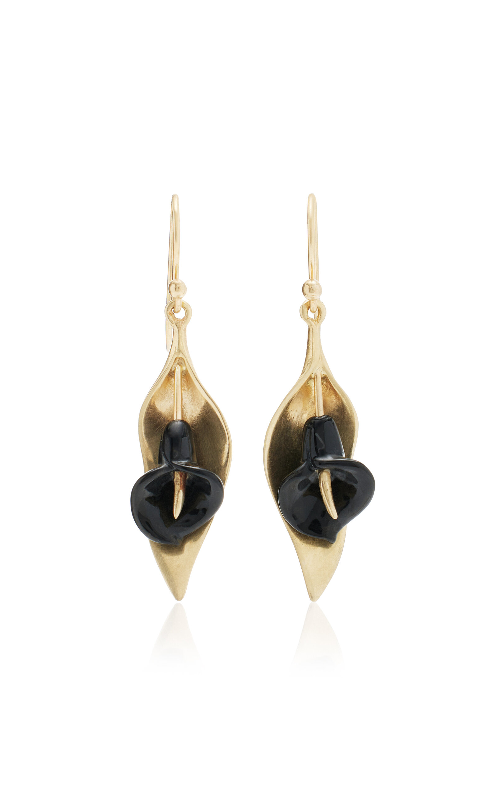 Annette Ferdinandsen Women's 18K Gold Onyx Earrings