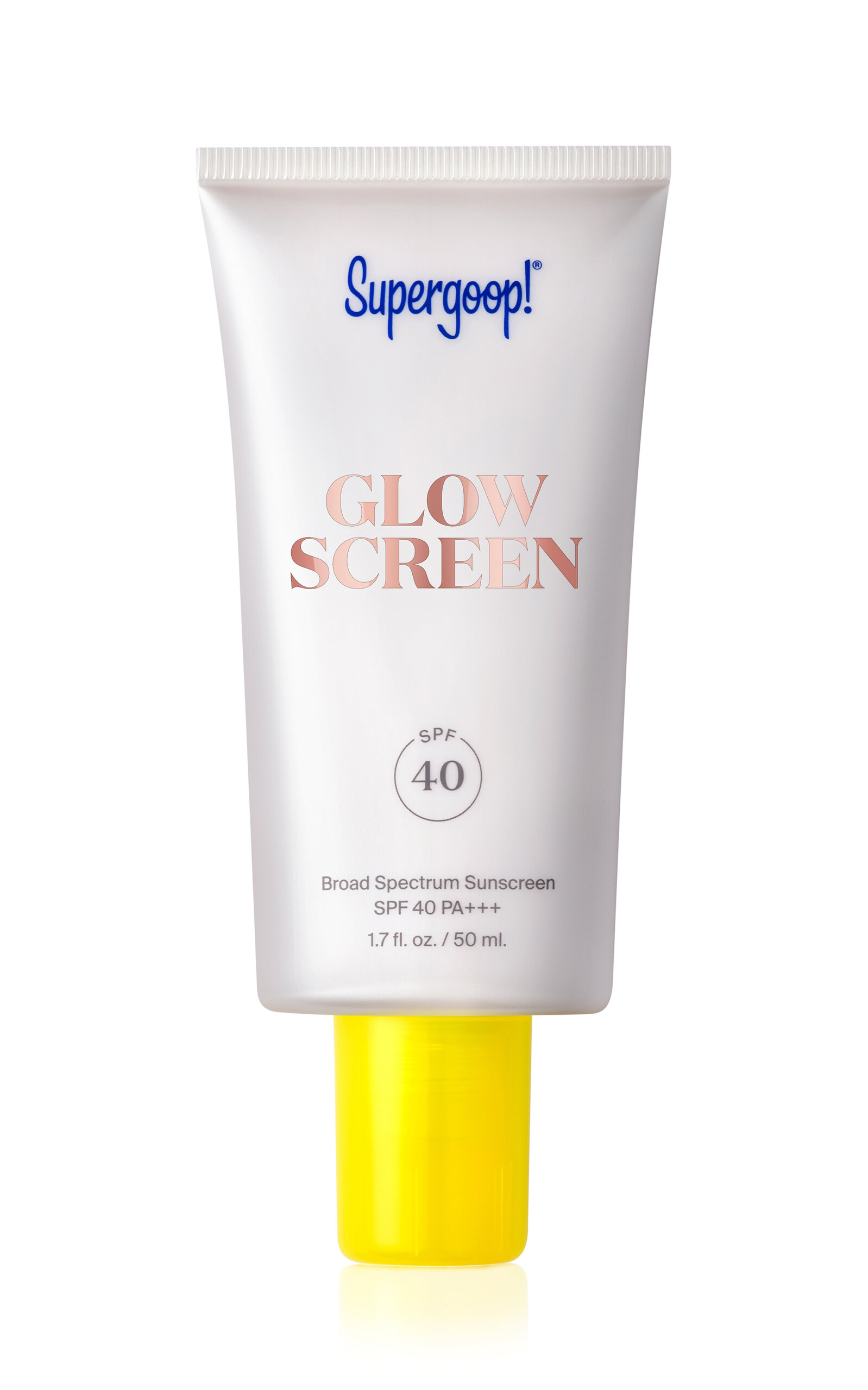 Supergoop! Glowscreen SPF 40 Sunscreen with Hyaluronic Acid + Niacinamide 1.7 oz Sunrise / 50 mL