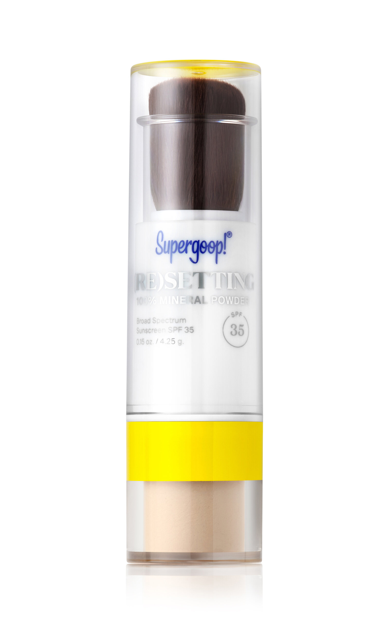 Supergoop! 100% Mineral (Re)setting Powder Face Sunscreen SPF 35 Translucent 0.15 oz/ 4.25 g