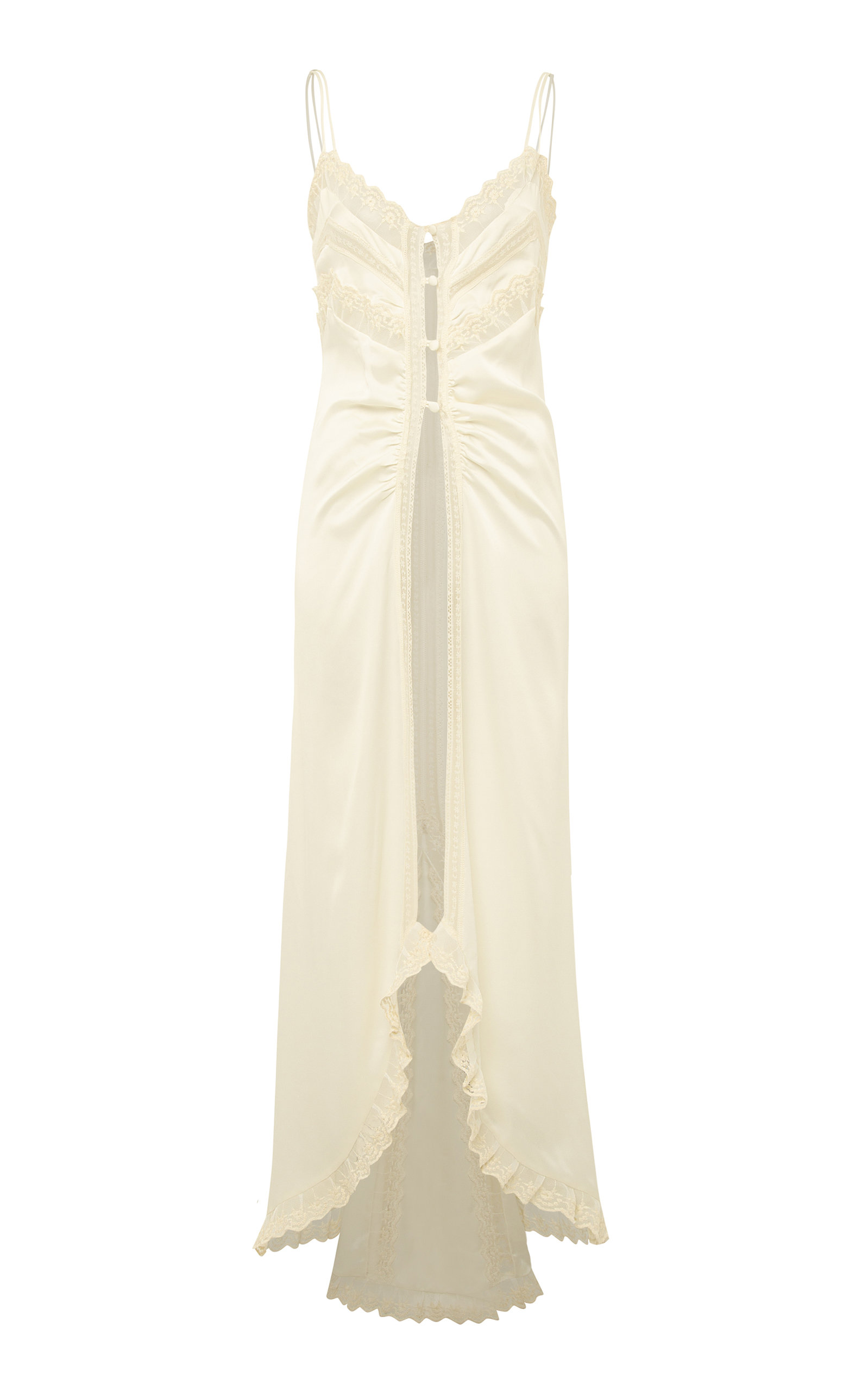 SIEDRÉS Paige Lace Cami Dress - White