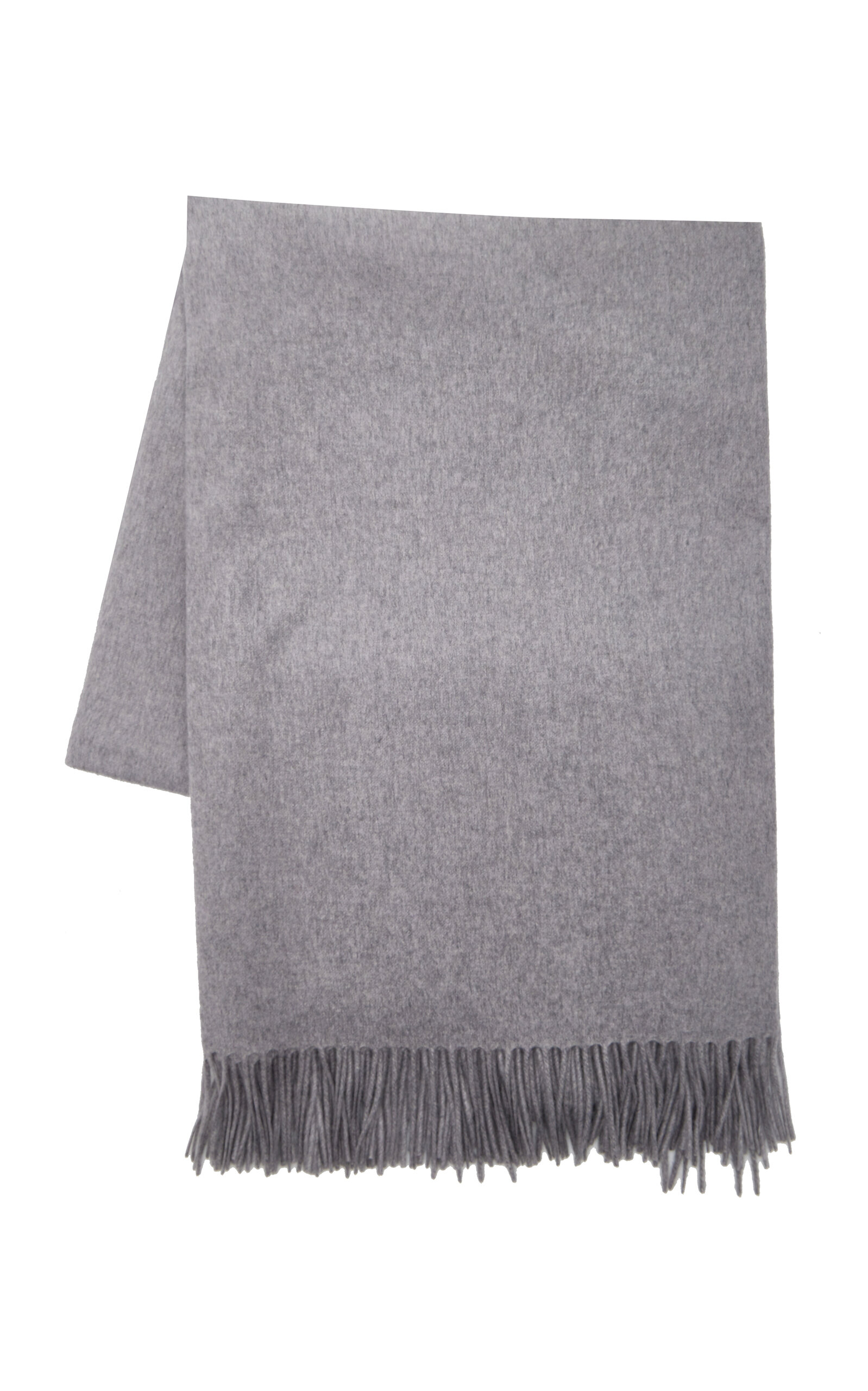 Colombo Cashmere Throw Blanket In Grey