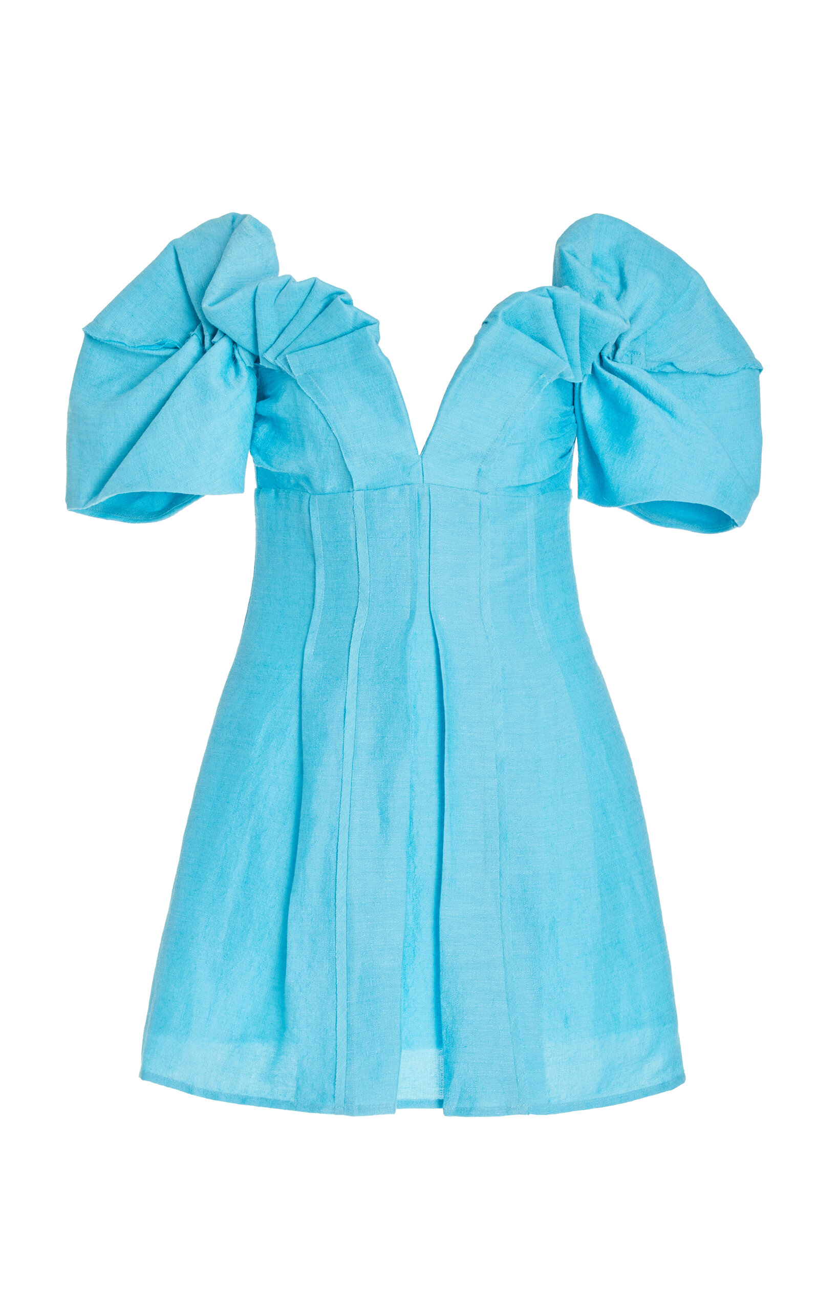 cult gaia blue mini dress Wildflower Ditsy Bodice Ankle Gown – Blue main image 0