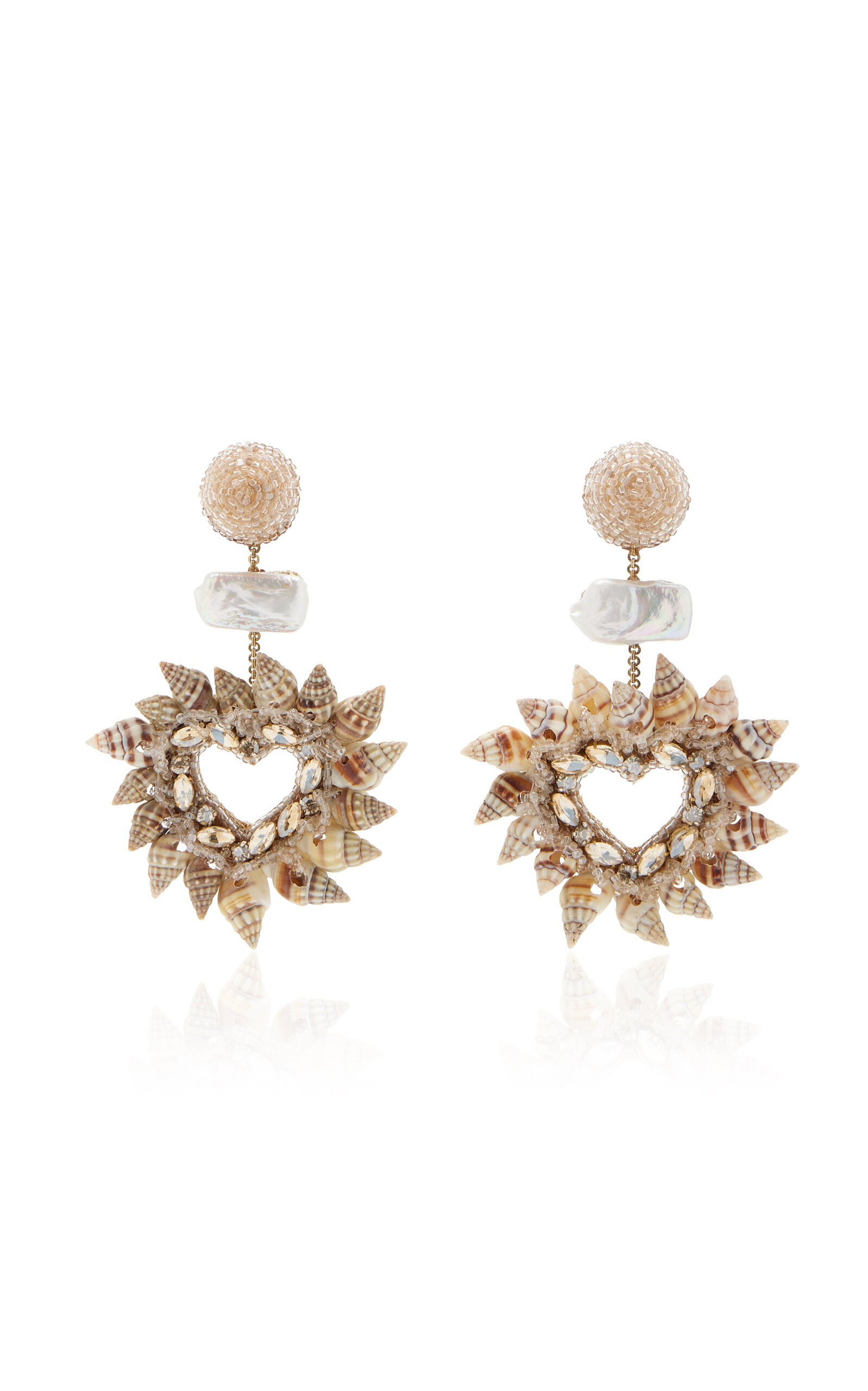 Deepa Gurnani Women's Drea Shell Earrings