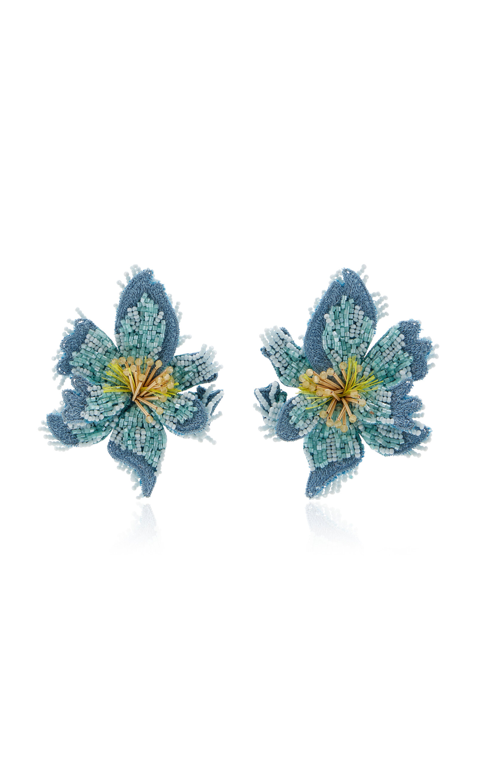 Deepa Gurnani Women's Azealia Beaded Floral Earrings