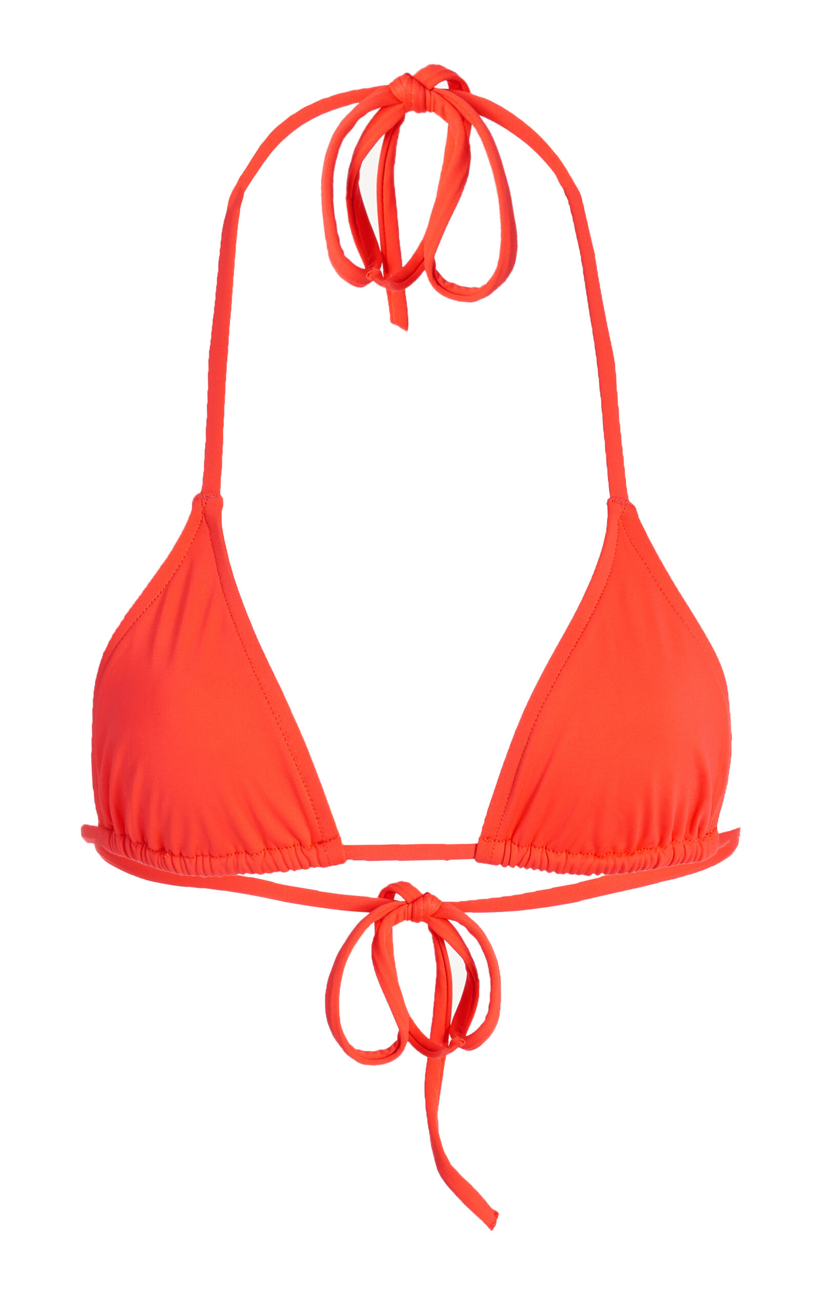 Bondi Born Anna Bandeau Bikini Top In Orange
