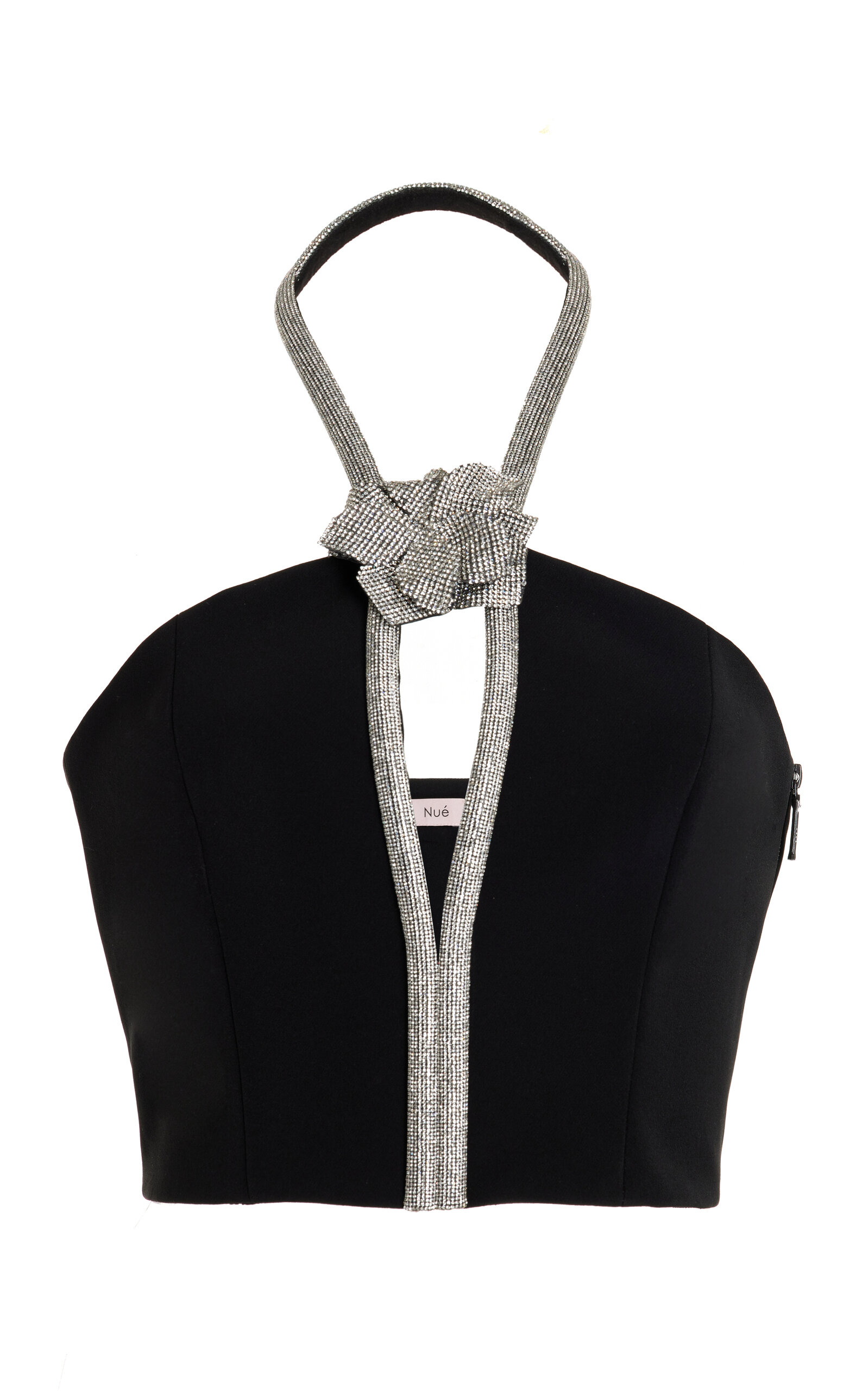 Nué Rose Corset Top In Black