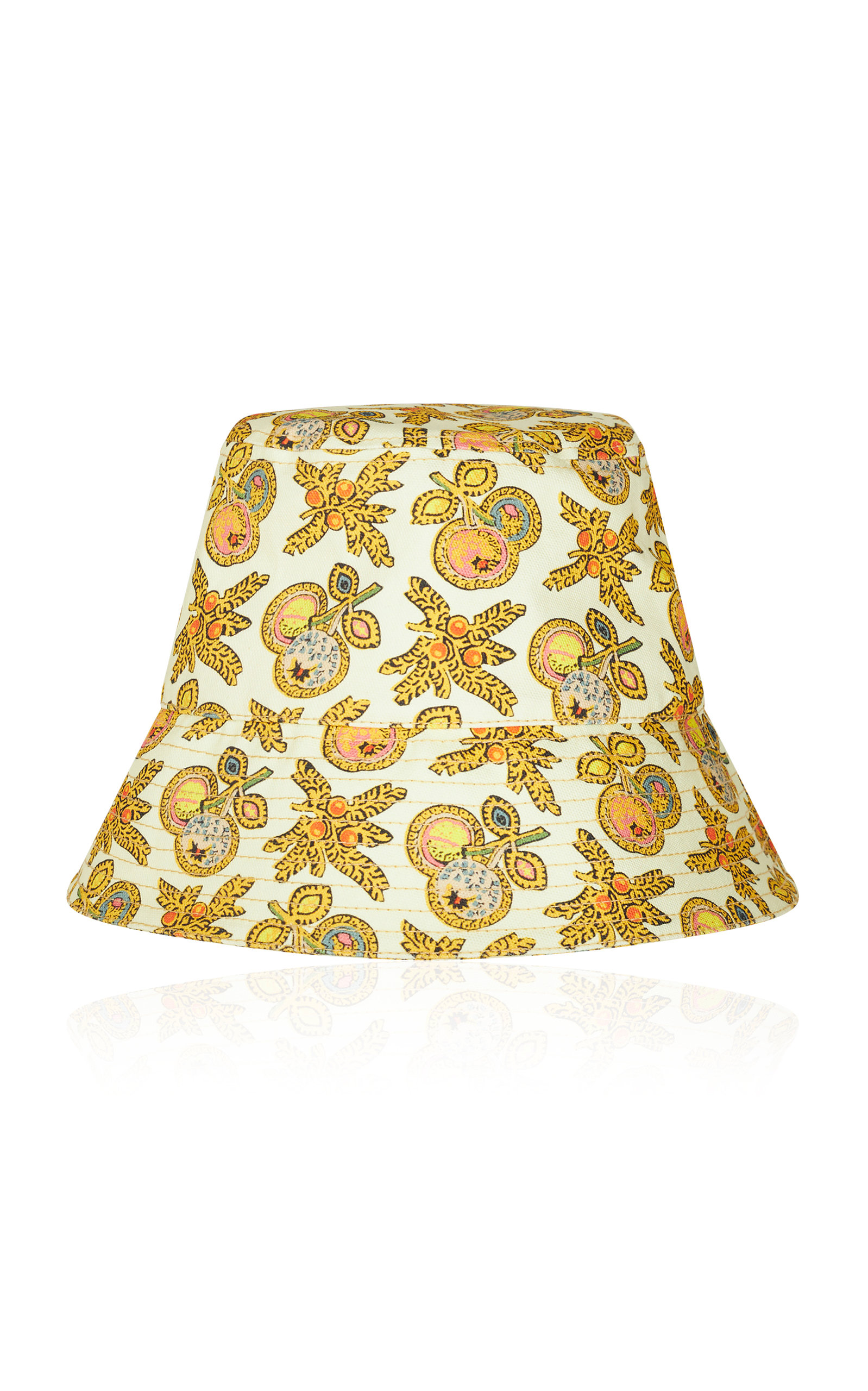 Etro Cappello Jacquard Meline Bucket Hat - Yellow - Women's Accessories