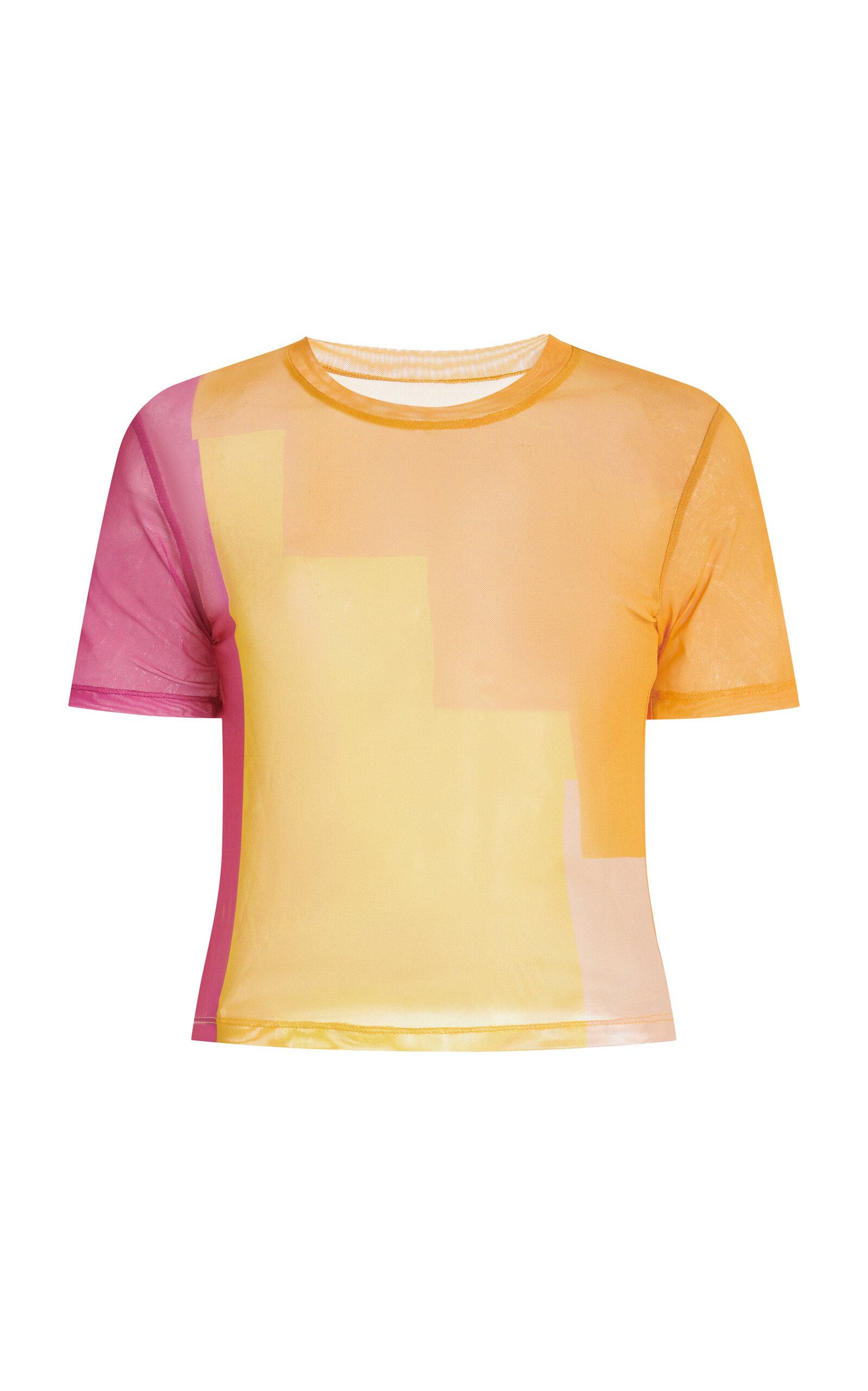 House of Aama Women's Exclusive Mesh Cropped Top