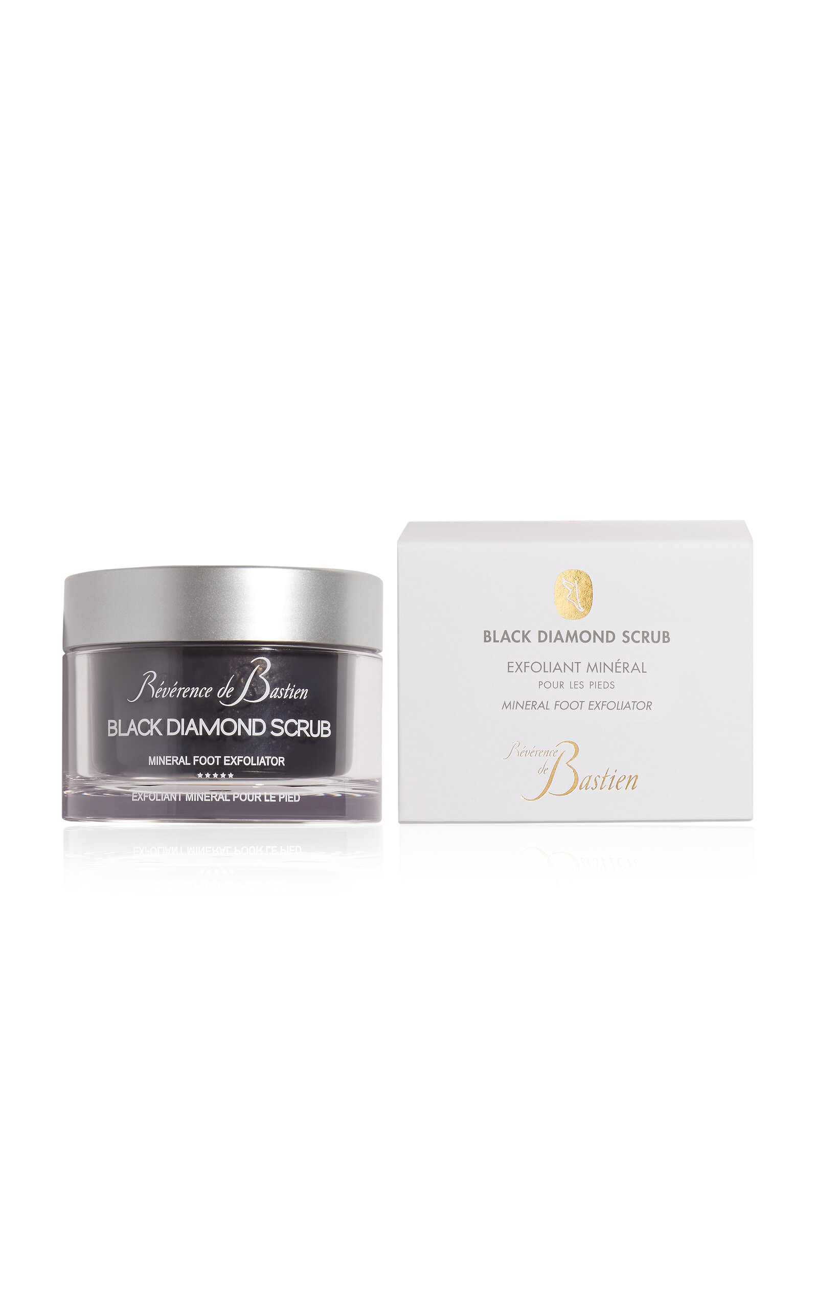 Révérence de Bastien Exclusive Black Diamond Scrub Mineral Foot Exfoliator