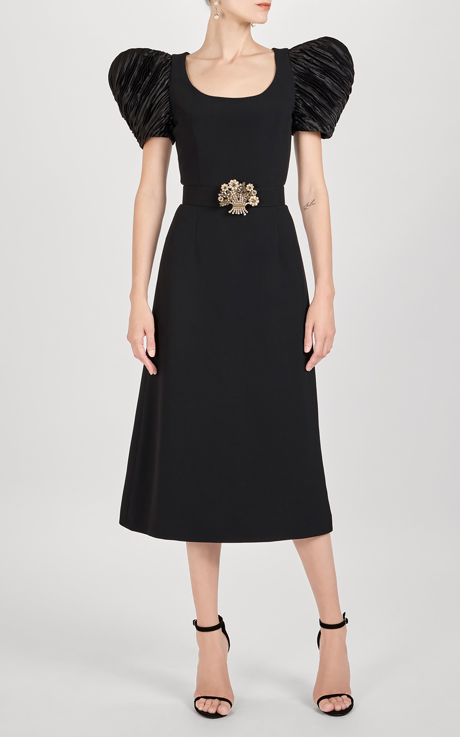andrew gn black dress Andrew GN Evening Dress  KMK Luxury Consignment
