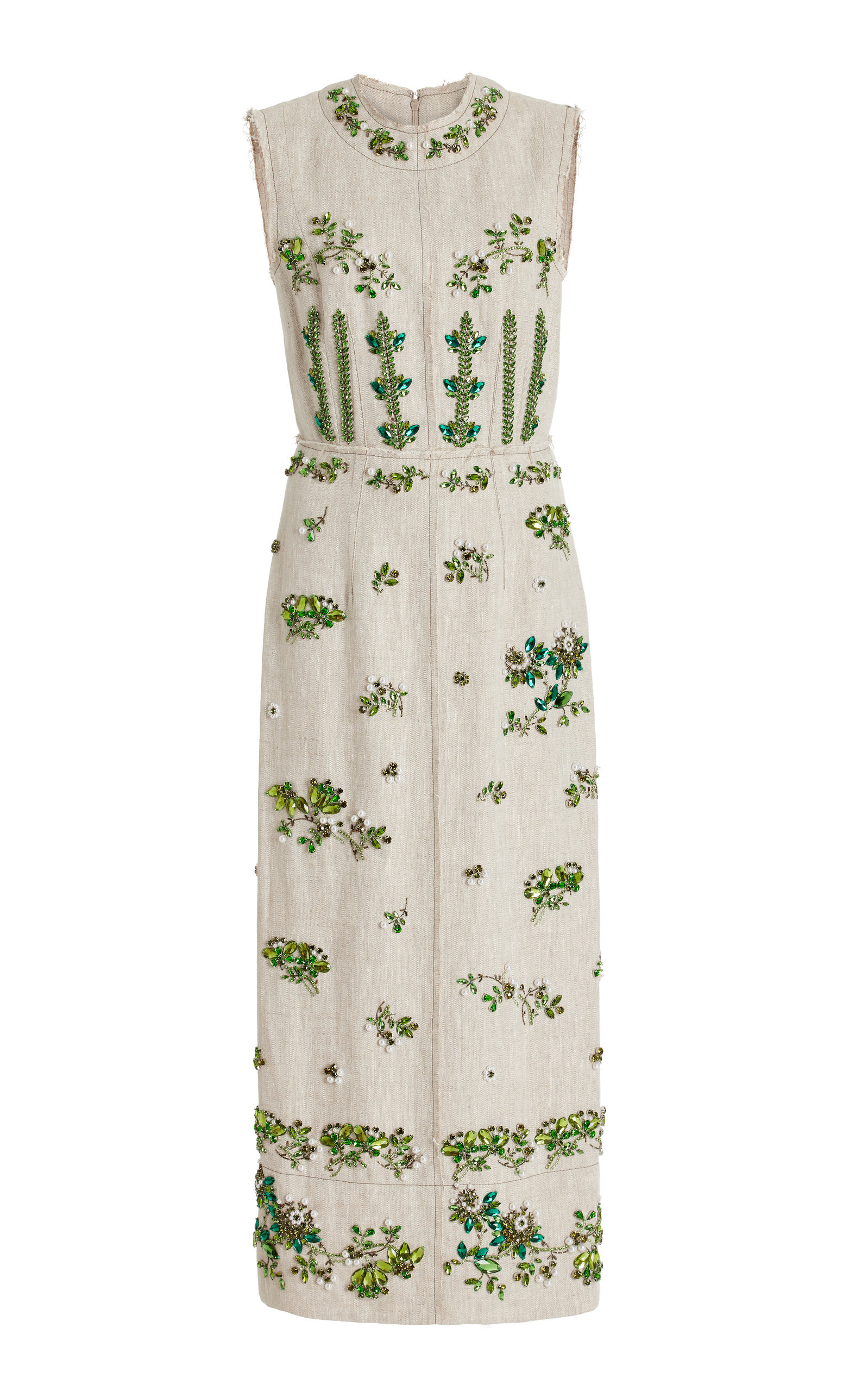 chinese dress ladies Floral Print Linen Chine Midi Shirt Dress  Elizabeth Anthony