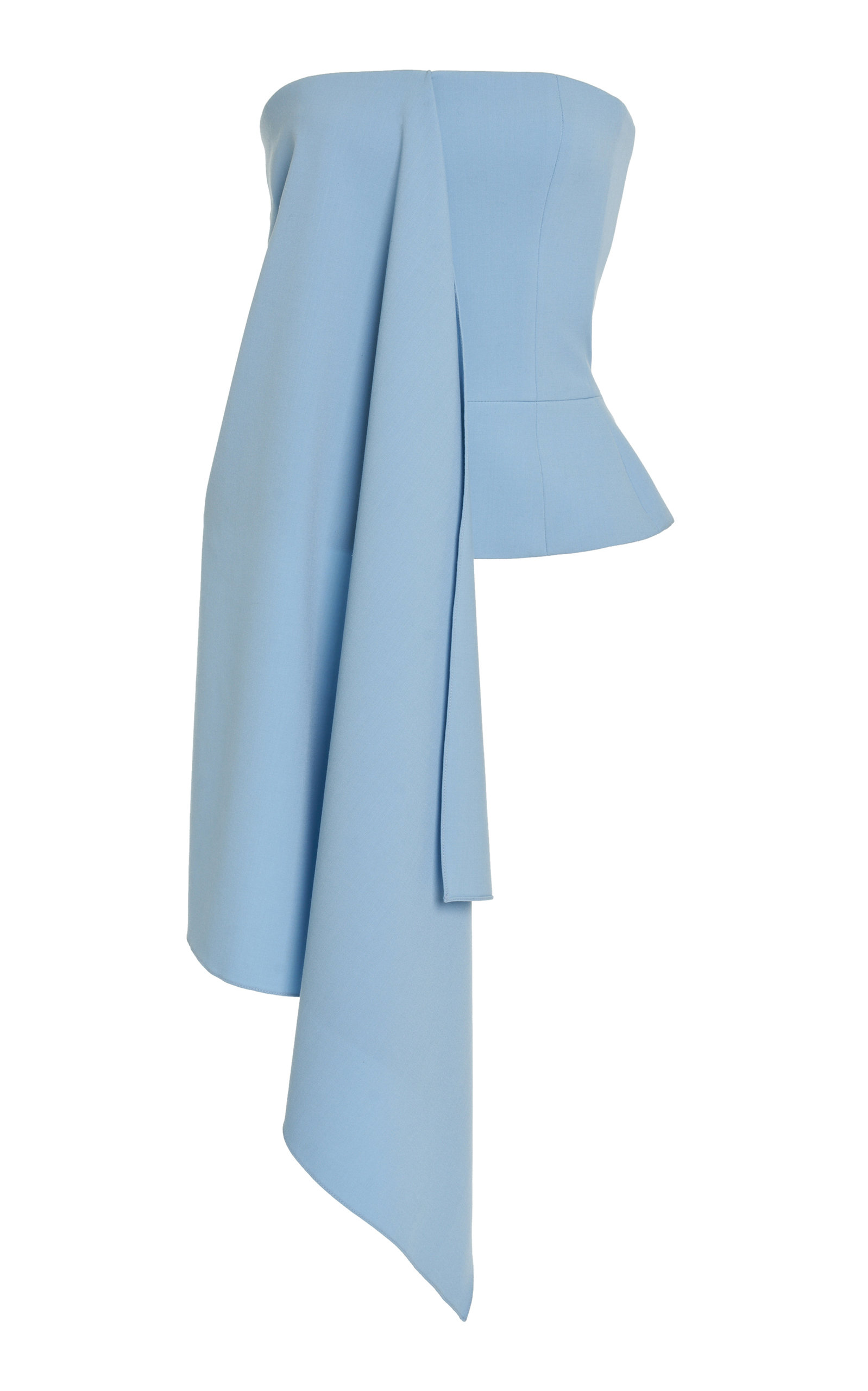 Del Core Corset Top In Blue