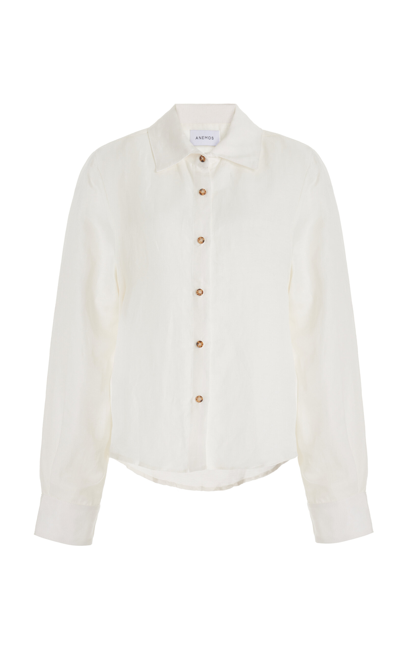 Anemos Women's The Phillips Linen-Blend Shirt