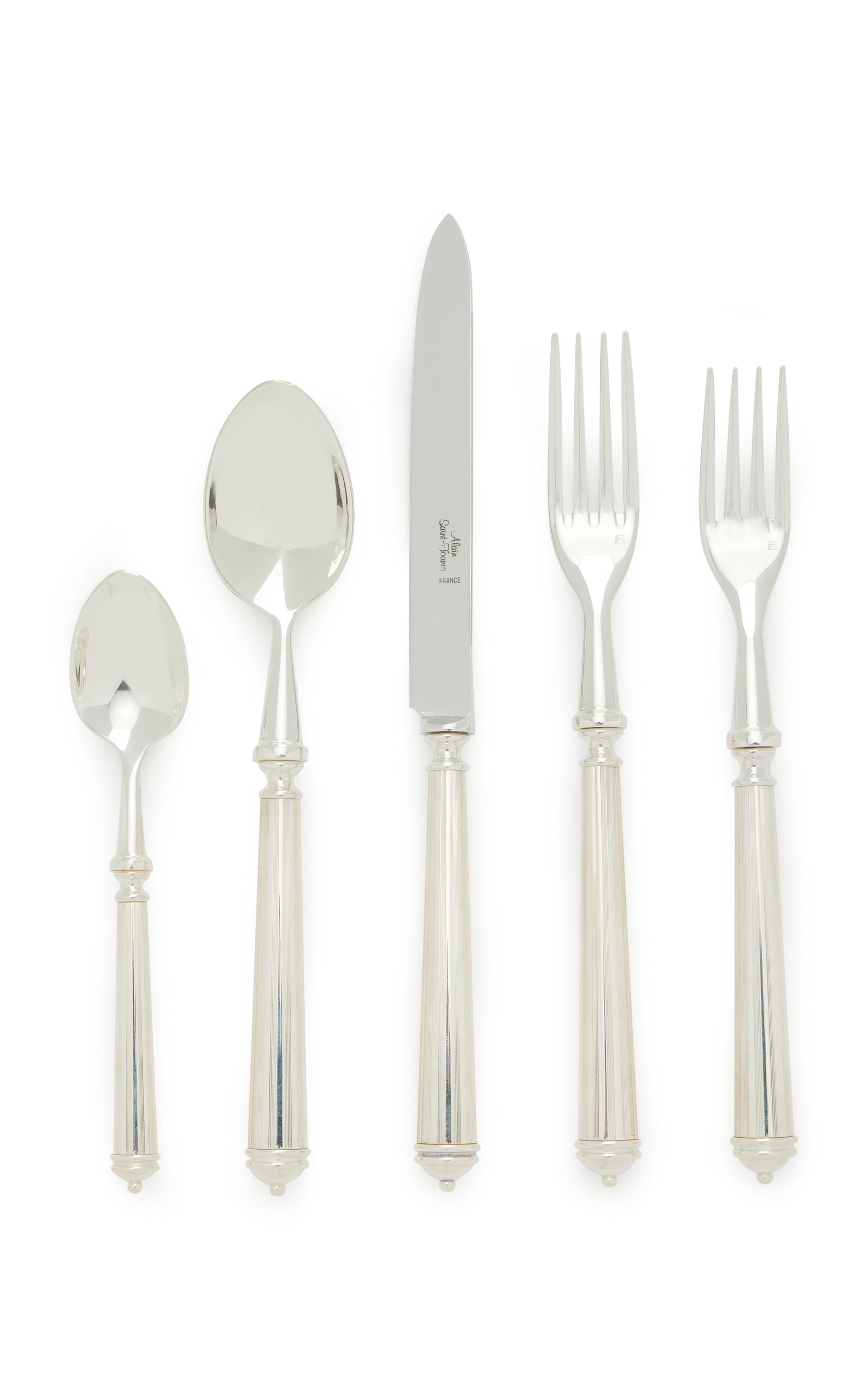 Alain Saint-joanis Set-of-five Lignes Silver-plated Silverware