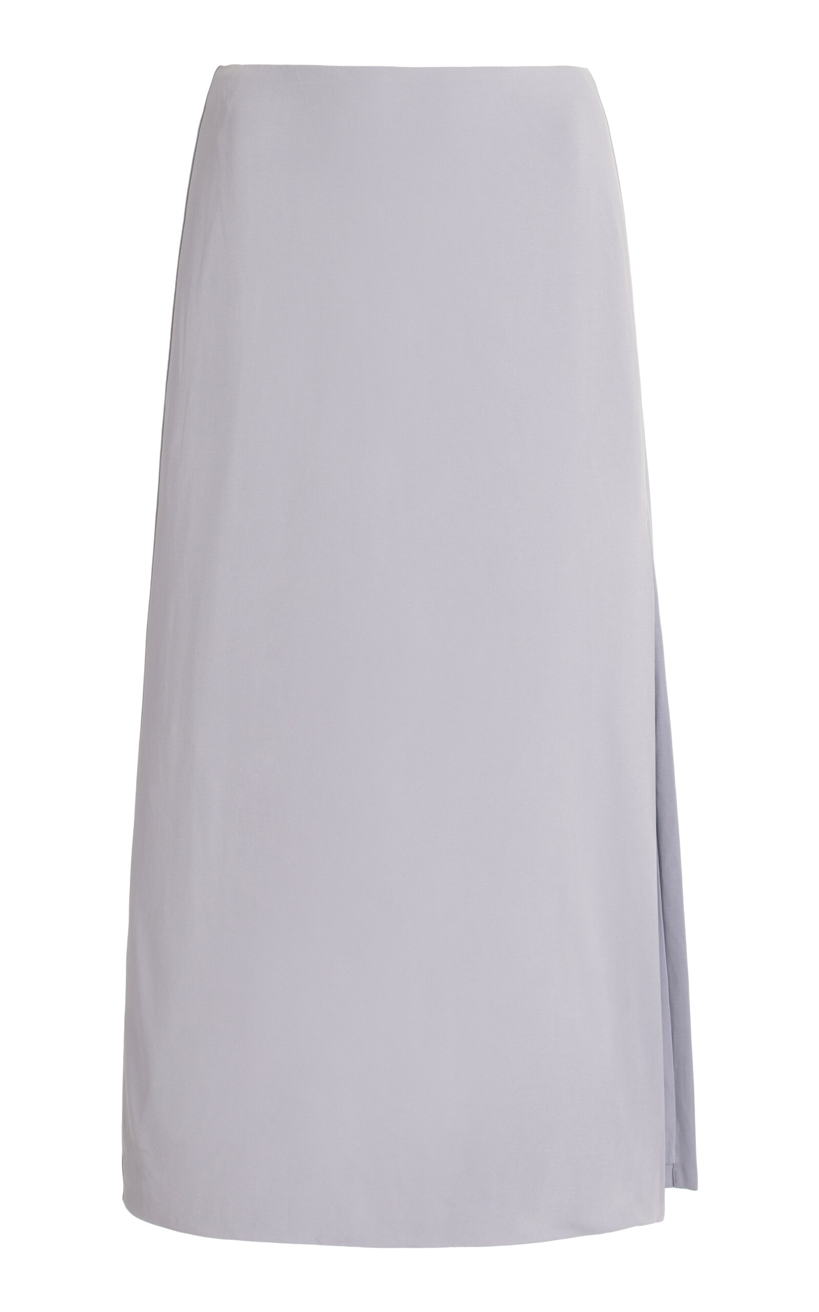 Third Form Blue Mode Split Side Midi Skirt In Blue