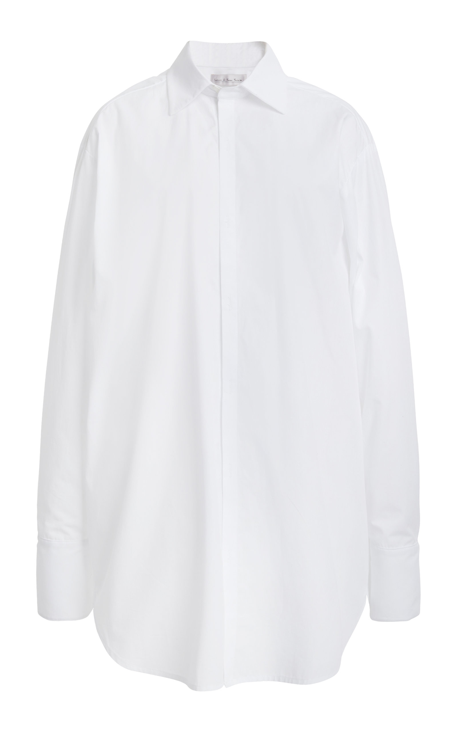 Ludovic de Saint Sernin - Go-To Cotton Button-Down Shirt - White - L - Moda Operandi