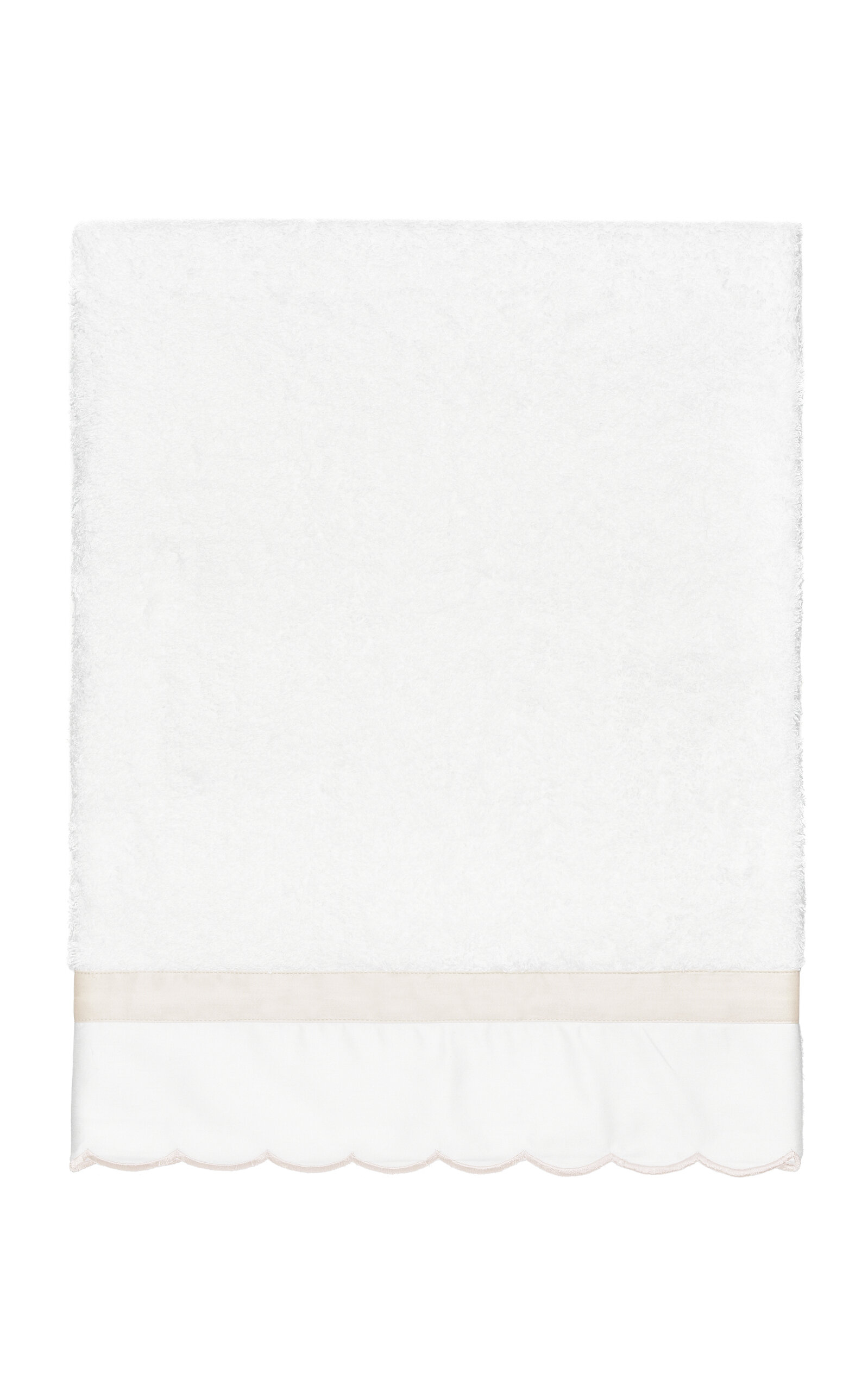 Los Encajeros Europa Cotton Bath Towel In Grey