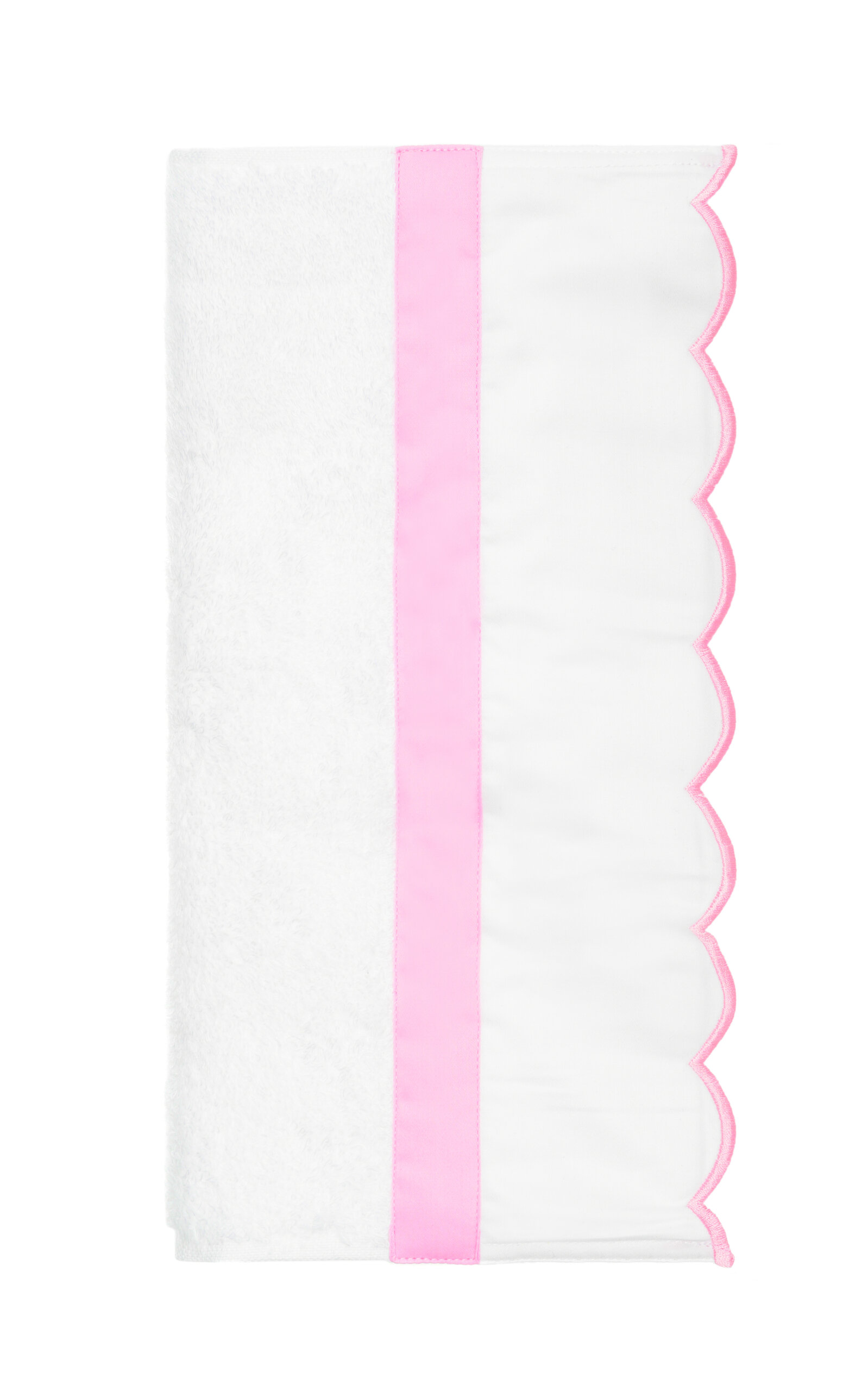 Los Encajeros Europa Cotton Guest Towel In Pink