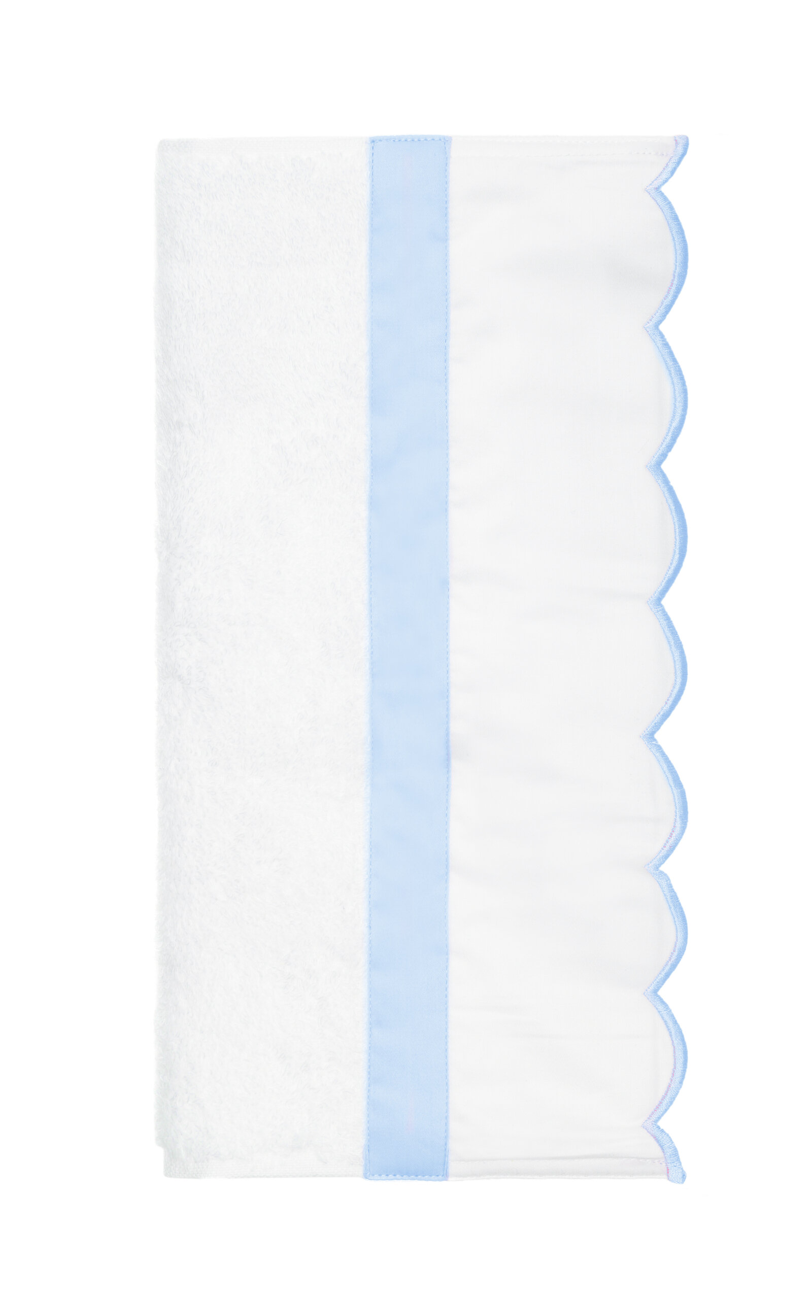 Los Encajeros Europa Cotton Guest Towel In Blue