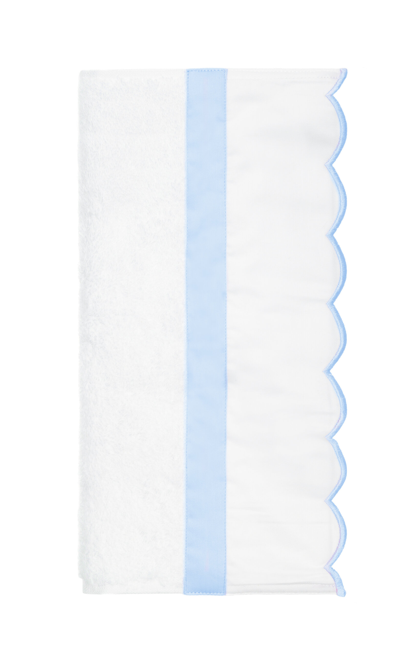 Los Encajeros Exclusive Europa Cotton Guest Towel - Blue