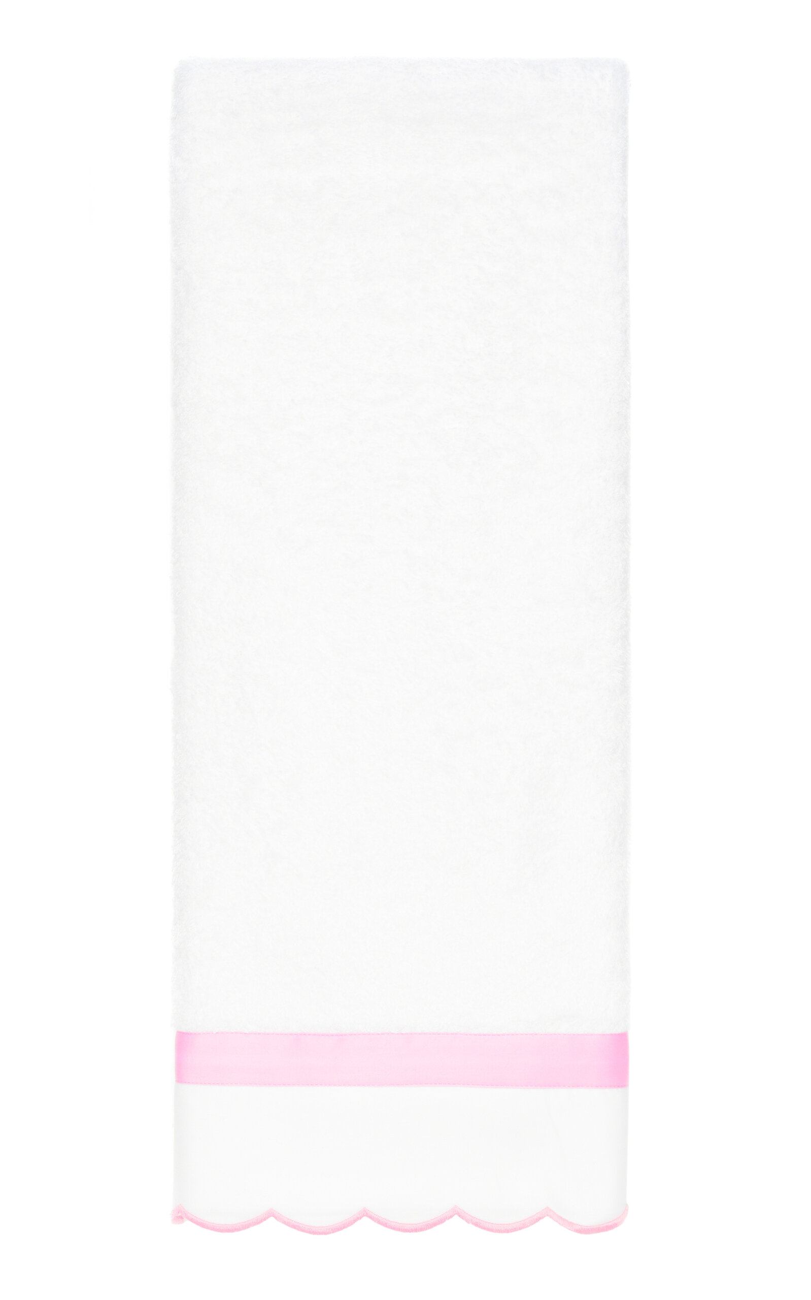 Los Encajeros Europa Cotton Hand Towel In Pink