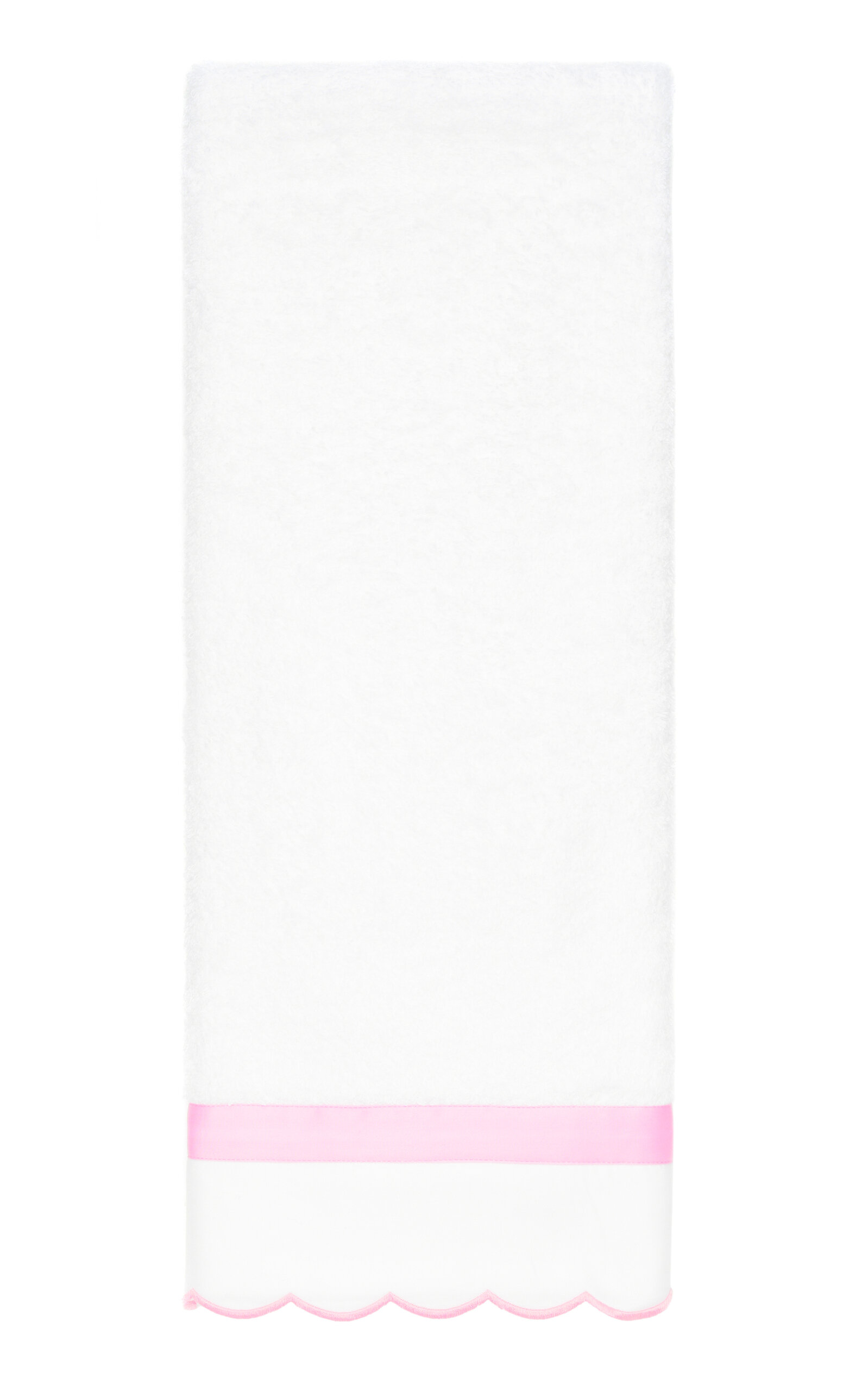 Los Encajeros Europa Cotton Hand Towel In Pink