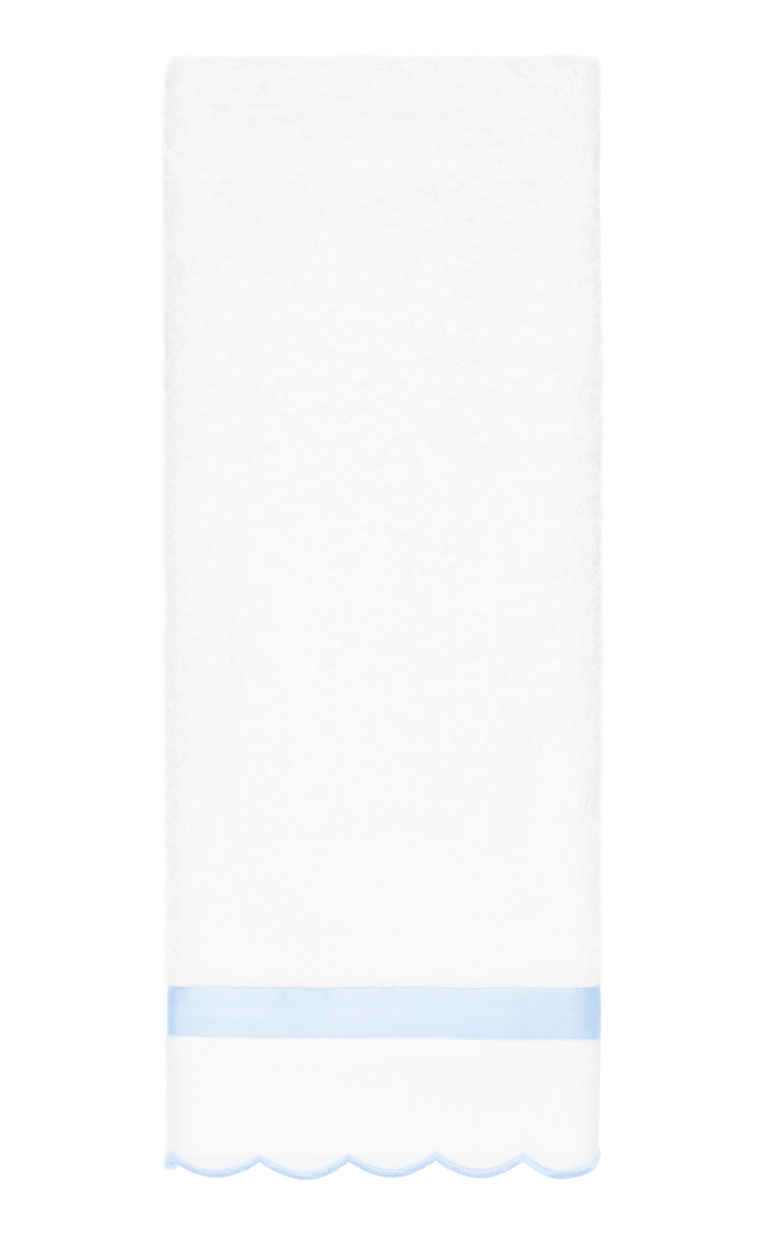 Los Encajeros Europa Cotton Hand Towel In Blue