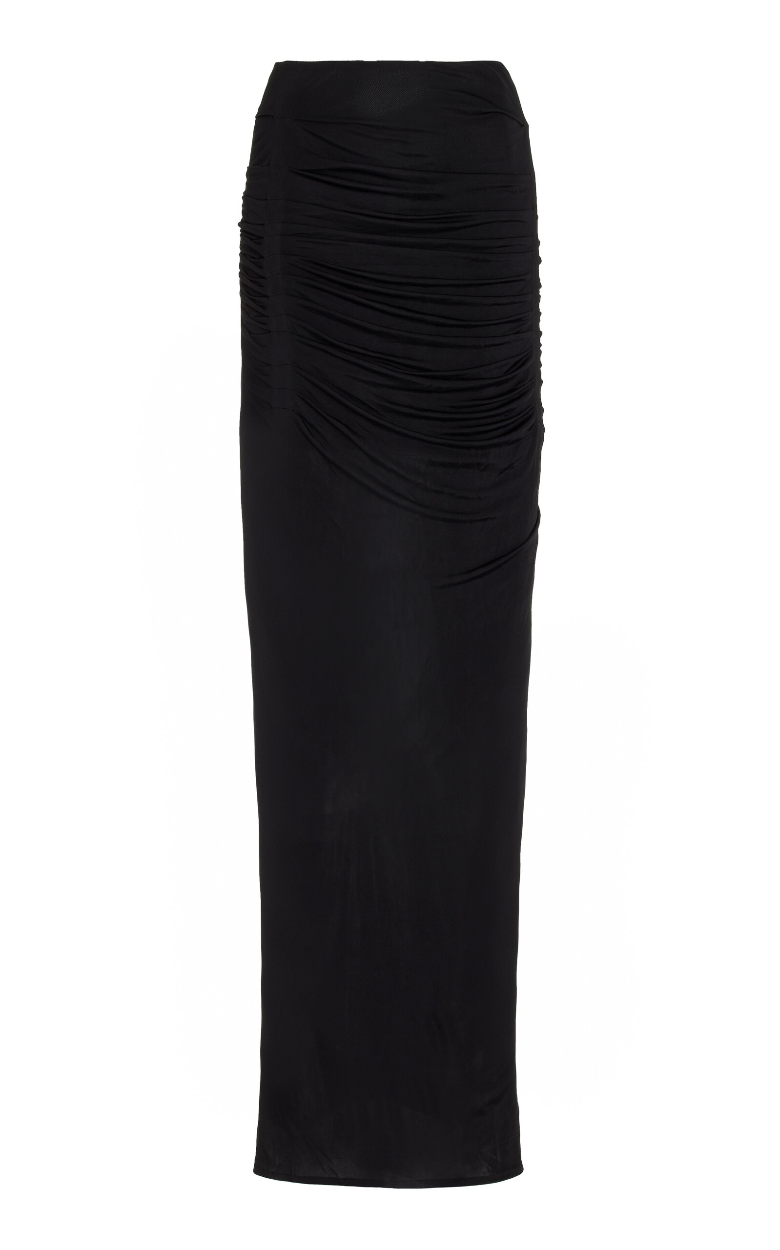 Gauge81 Belem Silk Maxi Skirt In Black