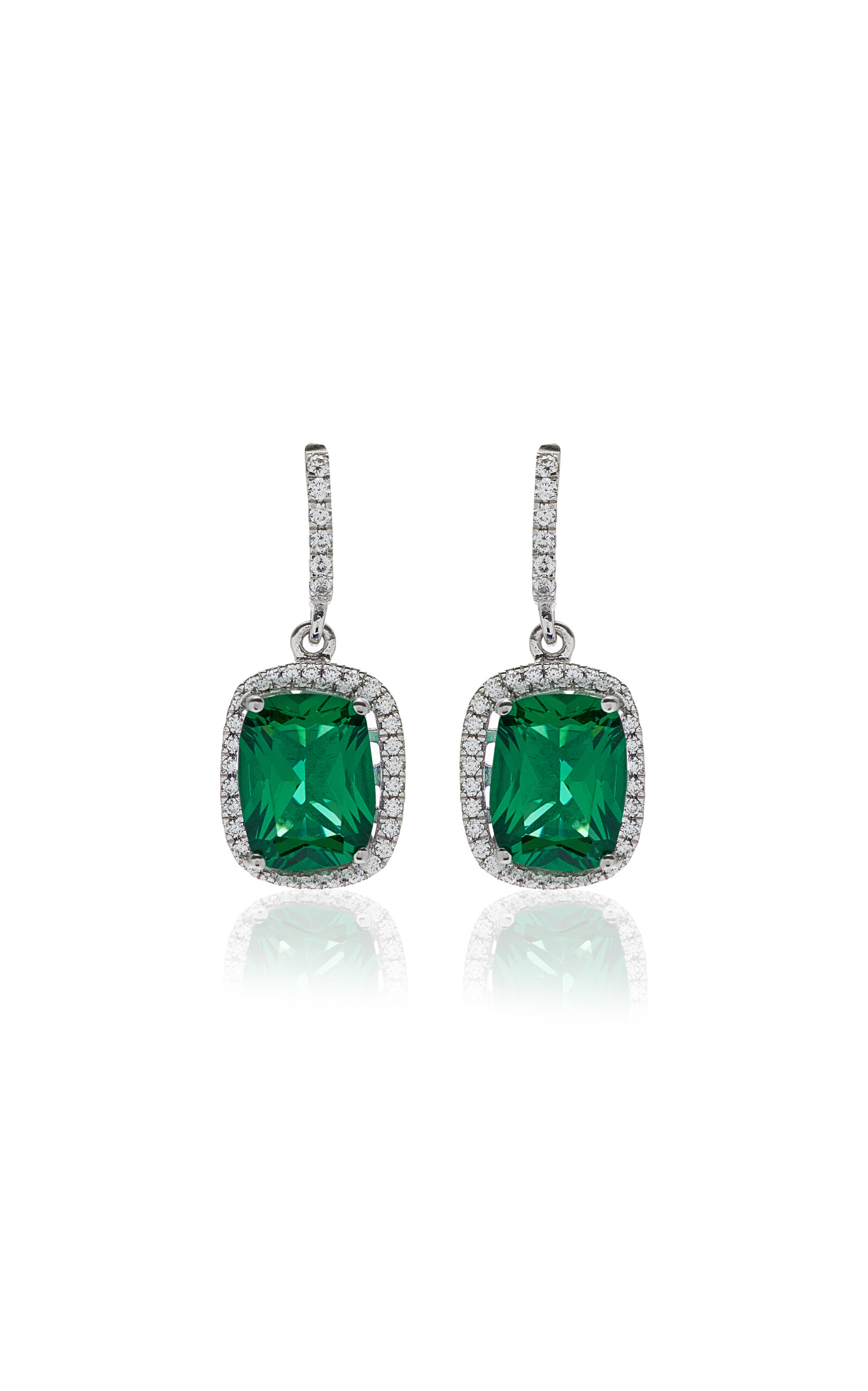 Anabela Chan Women's 18K White Gold Vermeil Multi-Stone Earrings