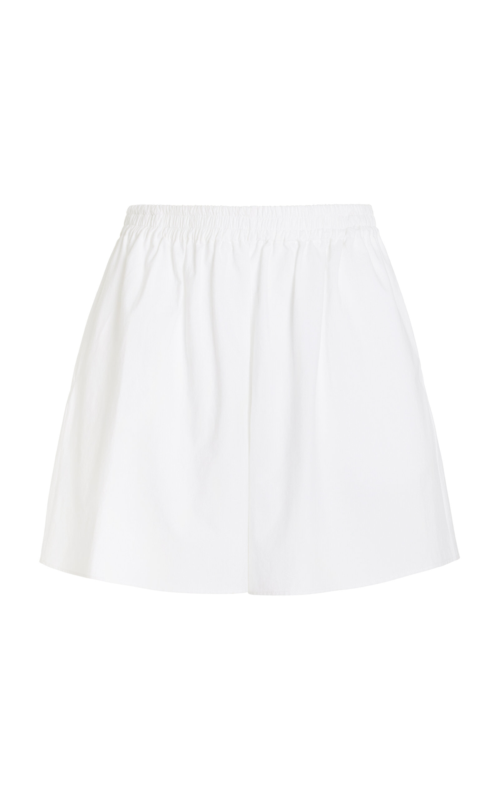 Shop The Row Gunther Cotton Shorts In White