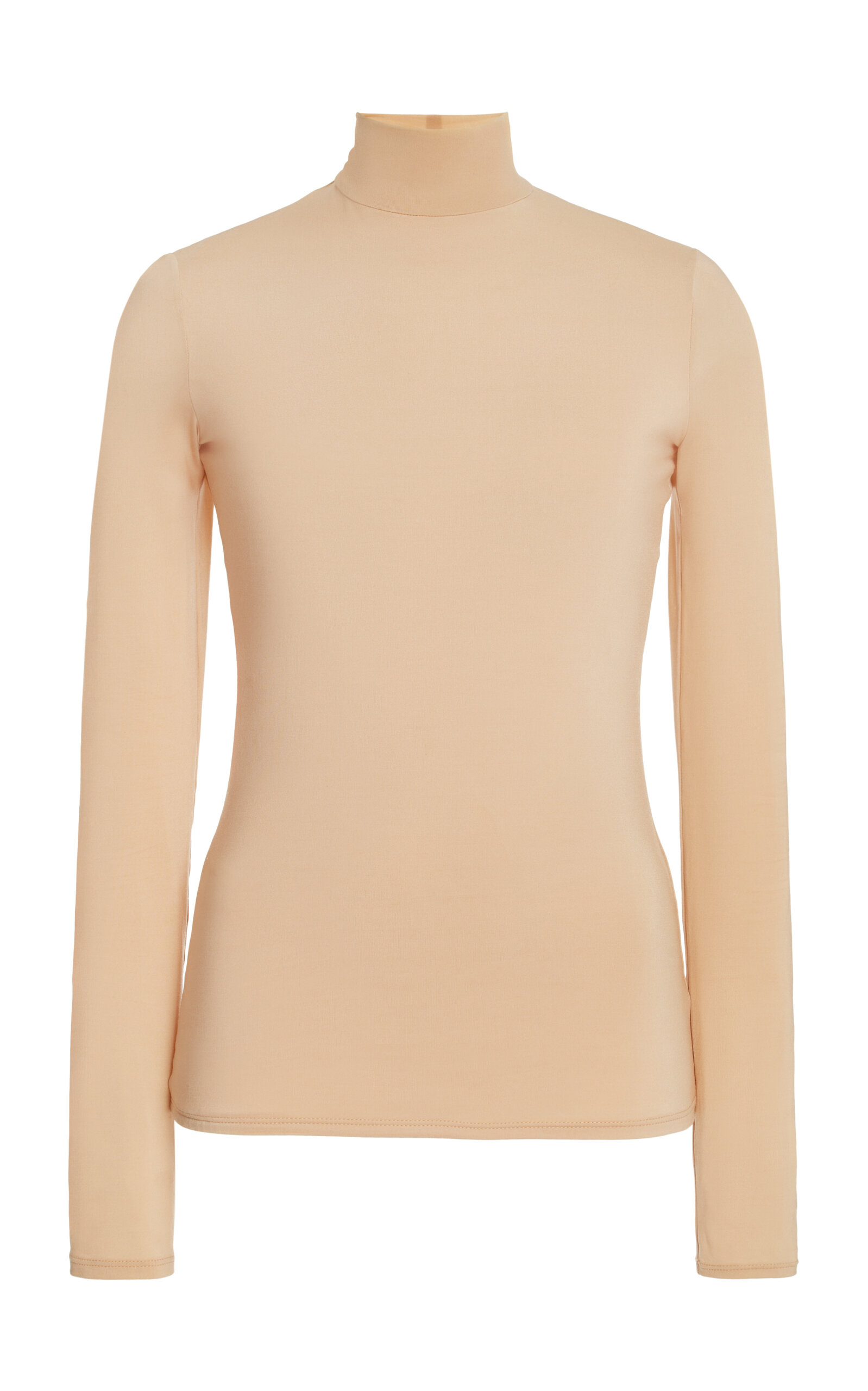 The Row Rudd Turtleneck Long-sleeve Top In Neutral