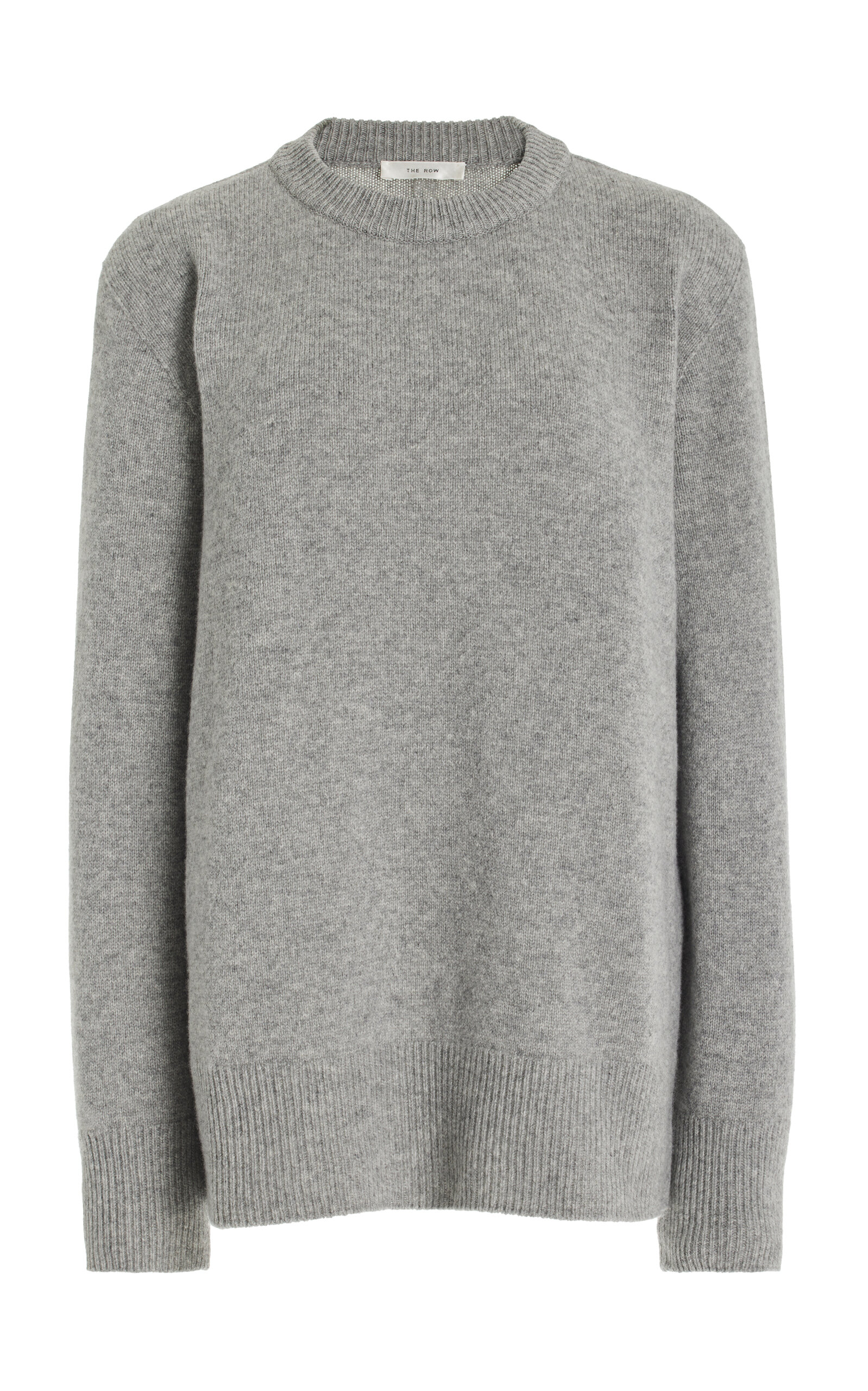 Shop The Row Sibem Wool-cashmere Sweater In Grey