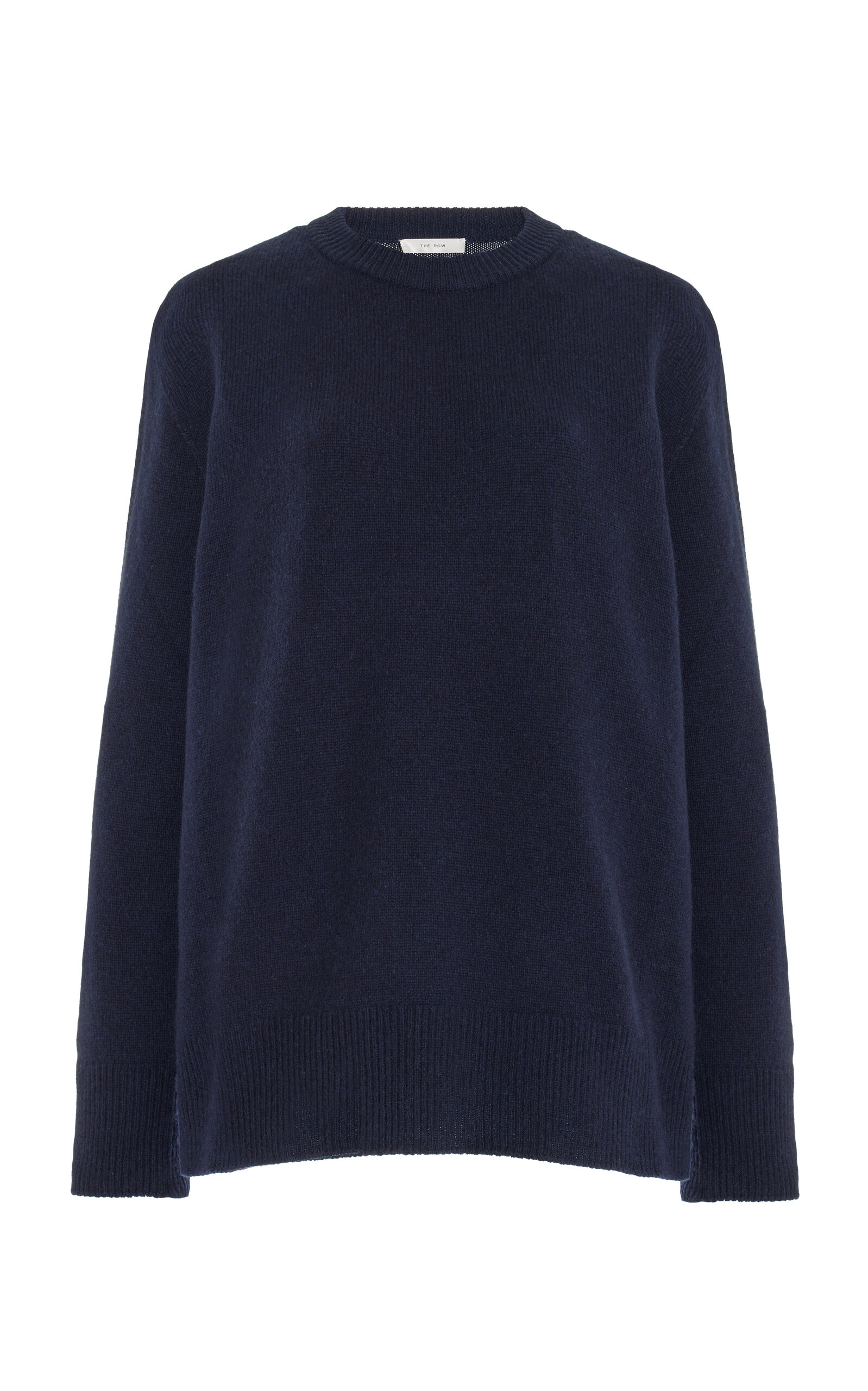 The Row Sibem Wool-cashmere Sweater In Navy