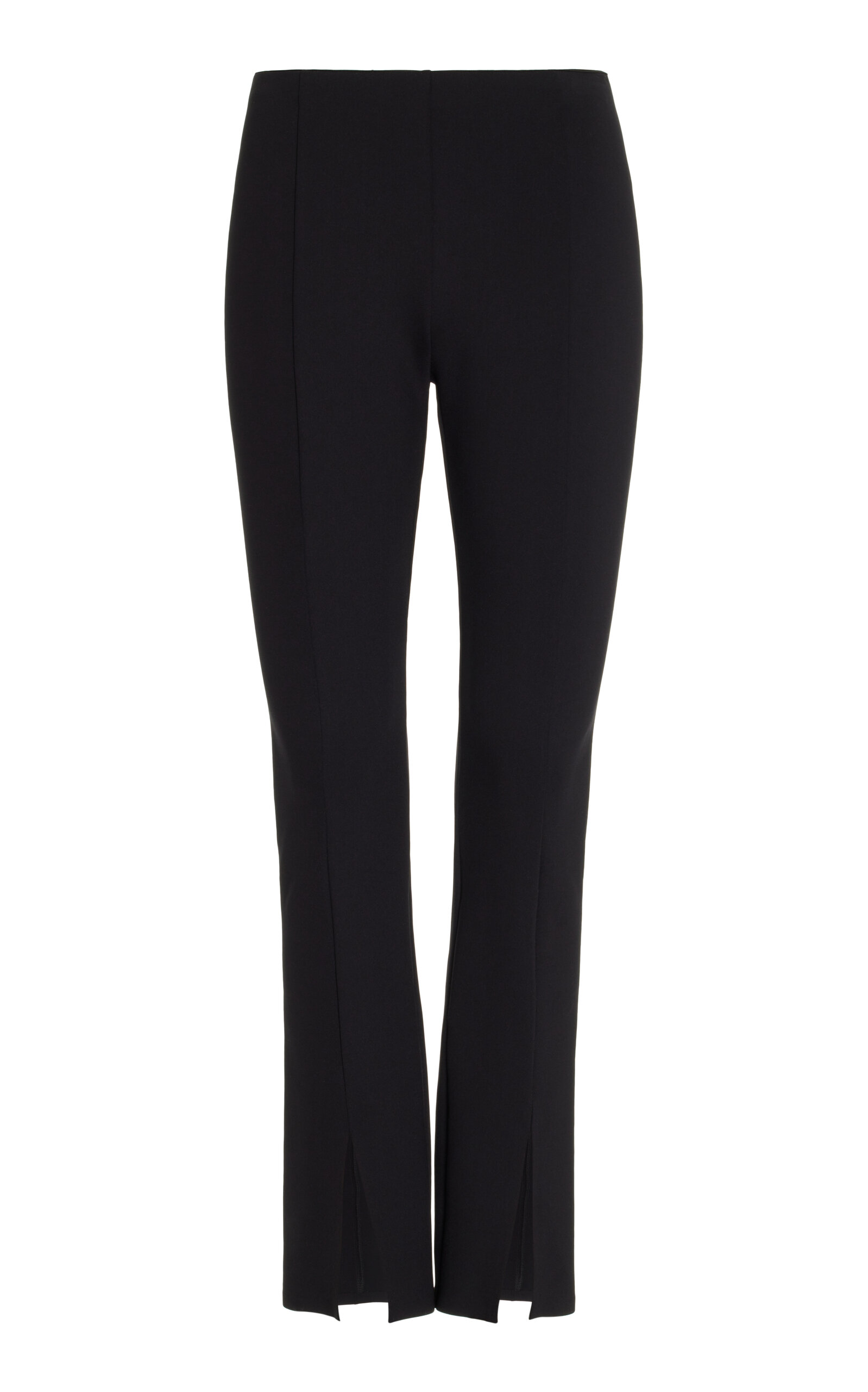 Shop The Row Thilde Slit-detailed Skinny Pants In Black
