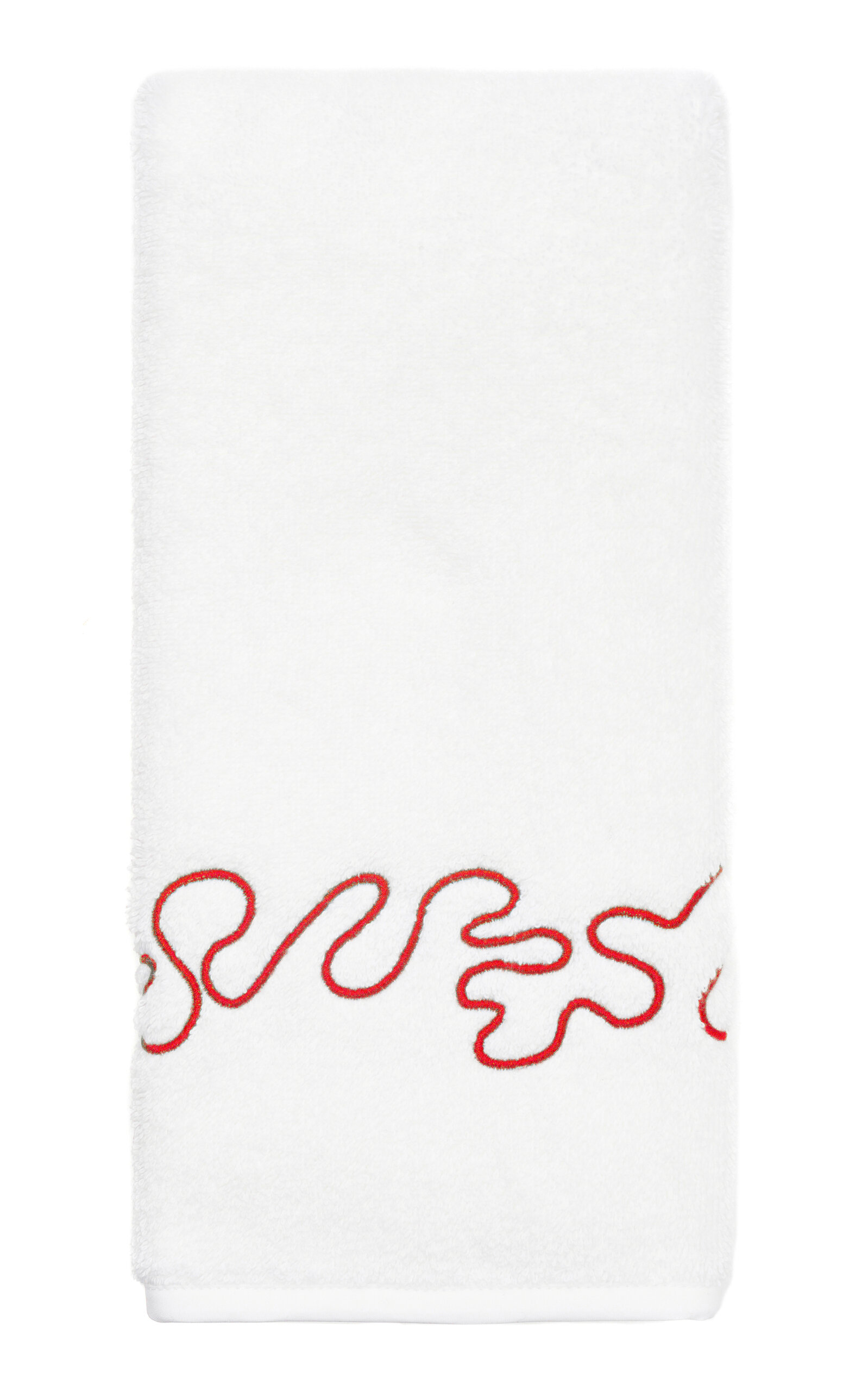 Vis-a-vis Paris Abyss Terry Guest Towel In Red