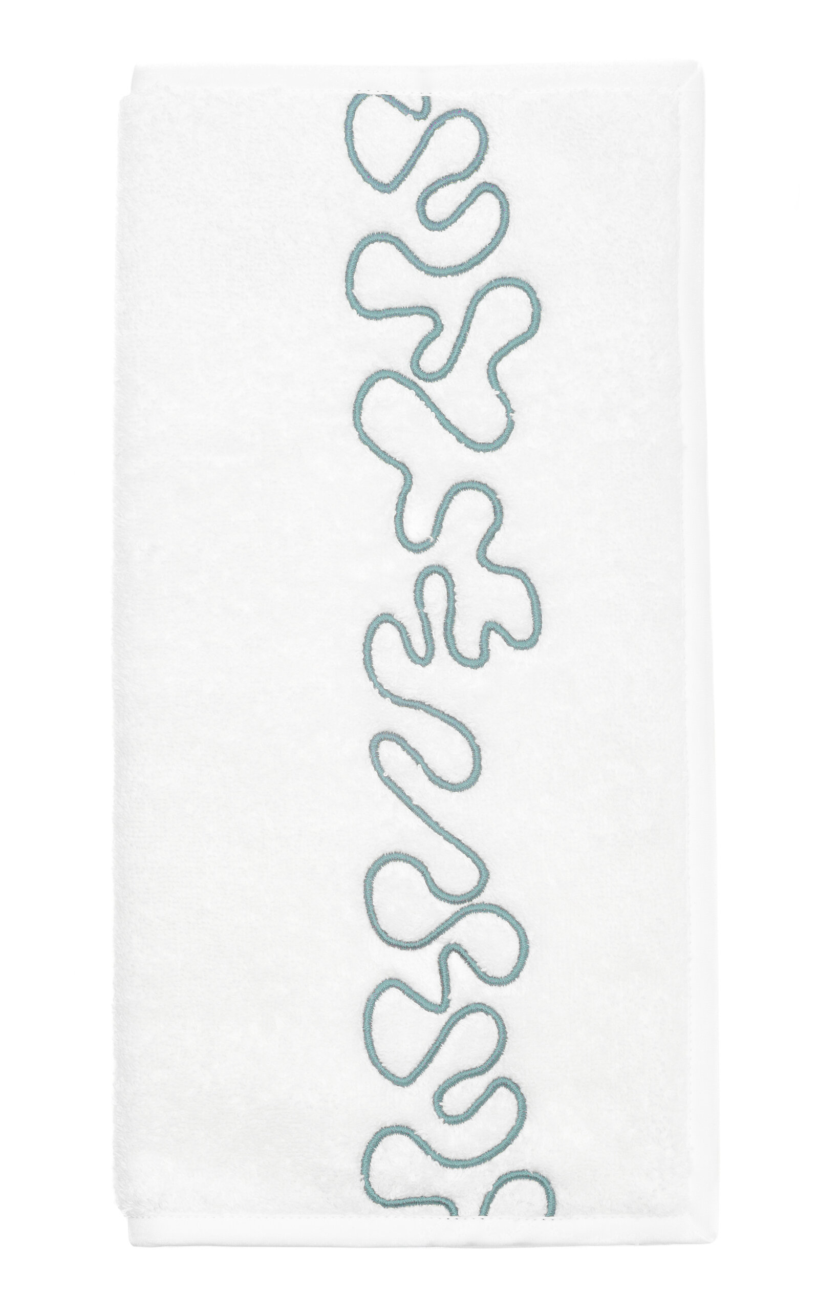 Vis-a-vis Paris Abyss Terry Face Towel In Blue