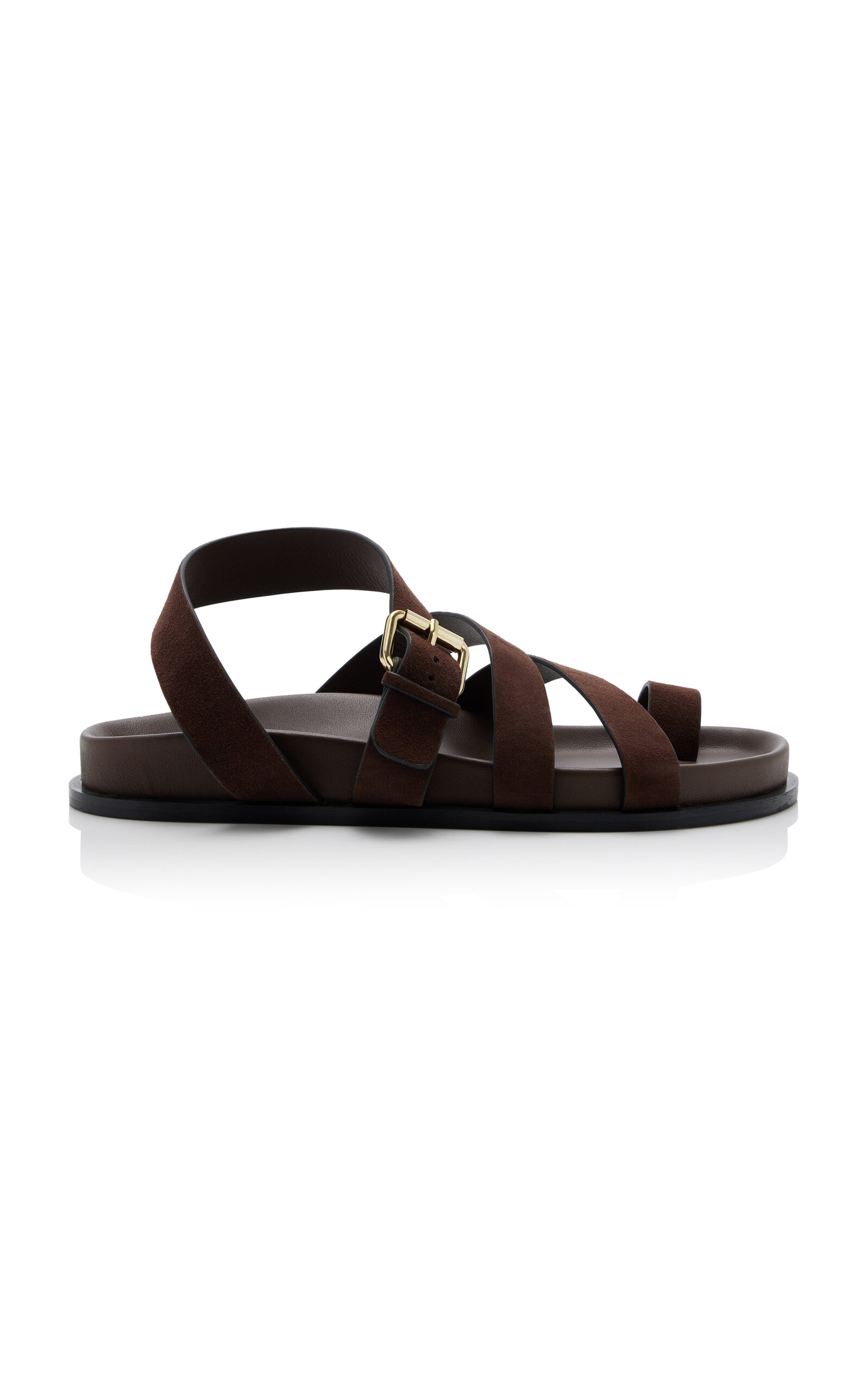 A.emery Women's Lyon Suede Sandals In Brown