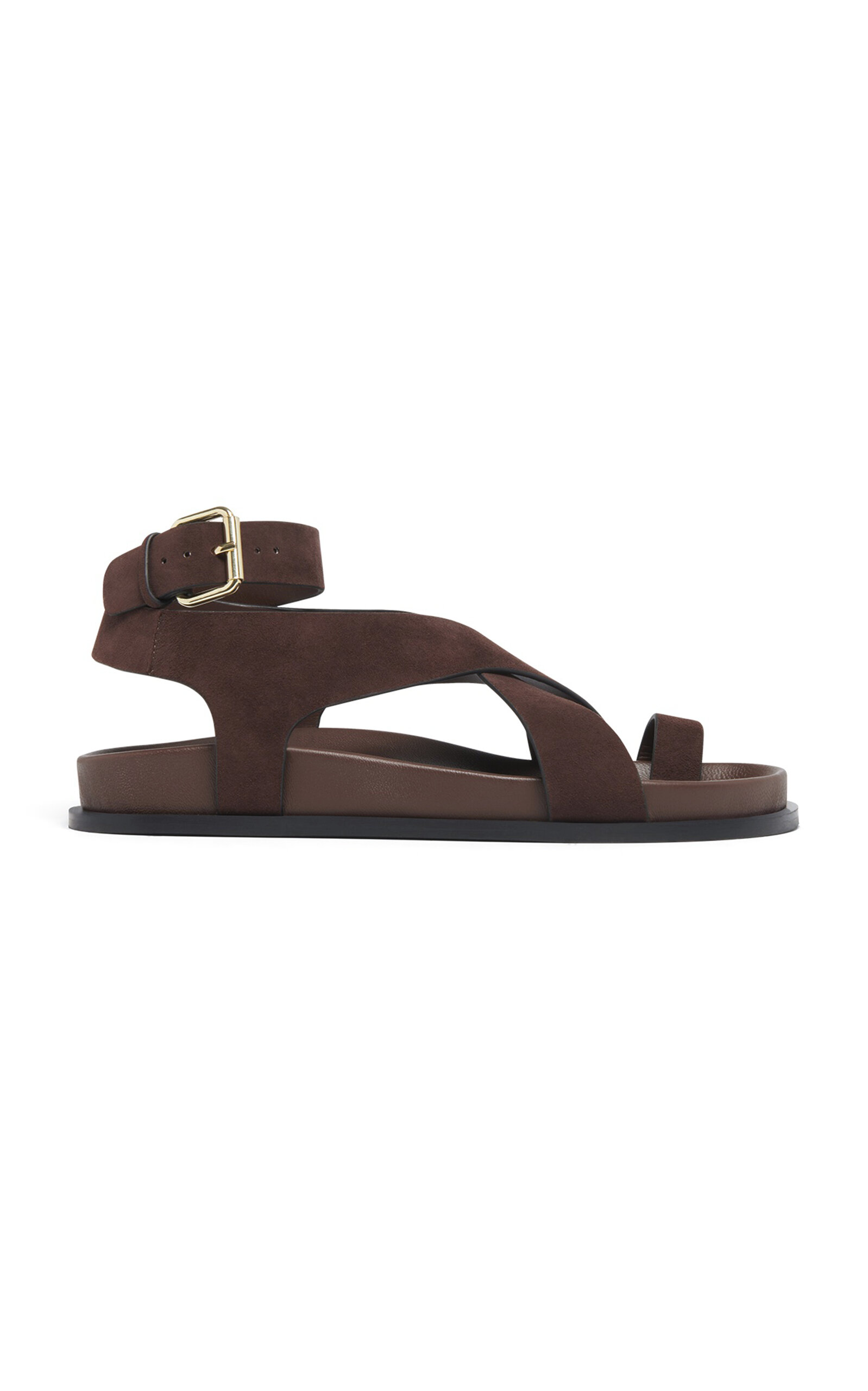 A.emery Jalen Suede Sandals In Brown