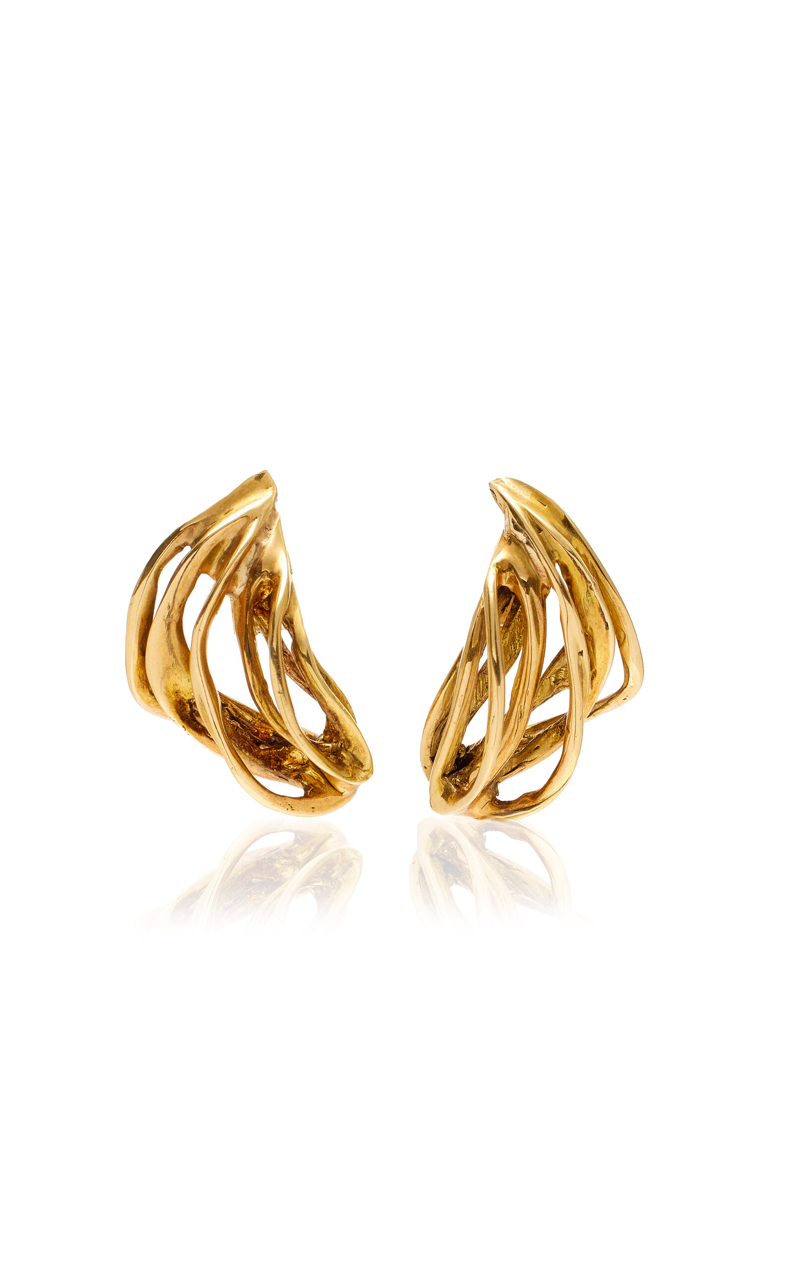 Kika Alvarenga Women's Ninho 18K Gold Earrings