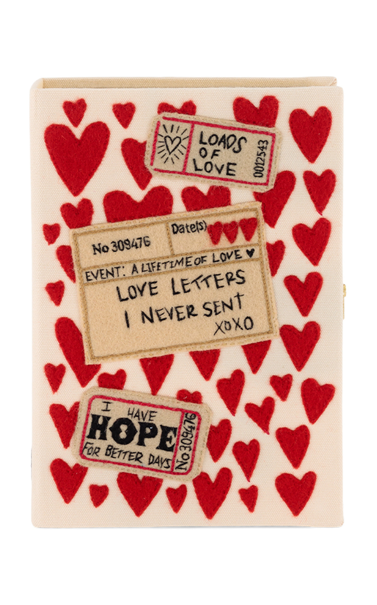 Love Letters Book Clutch