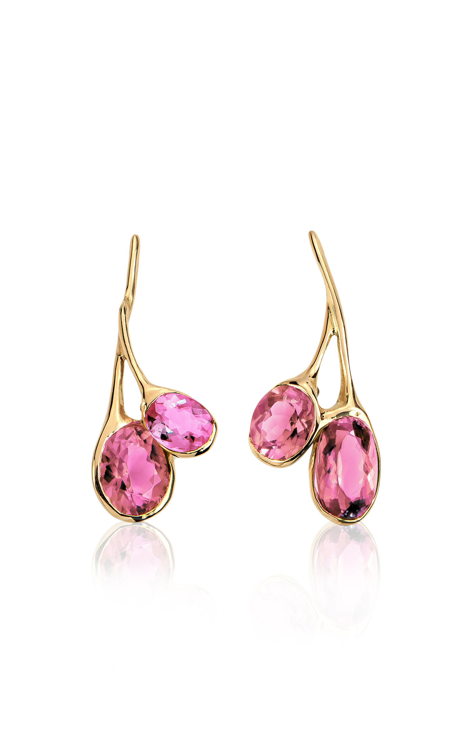 Kika Alvarenga Women's Radial Grande 18K Gold Earrings