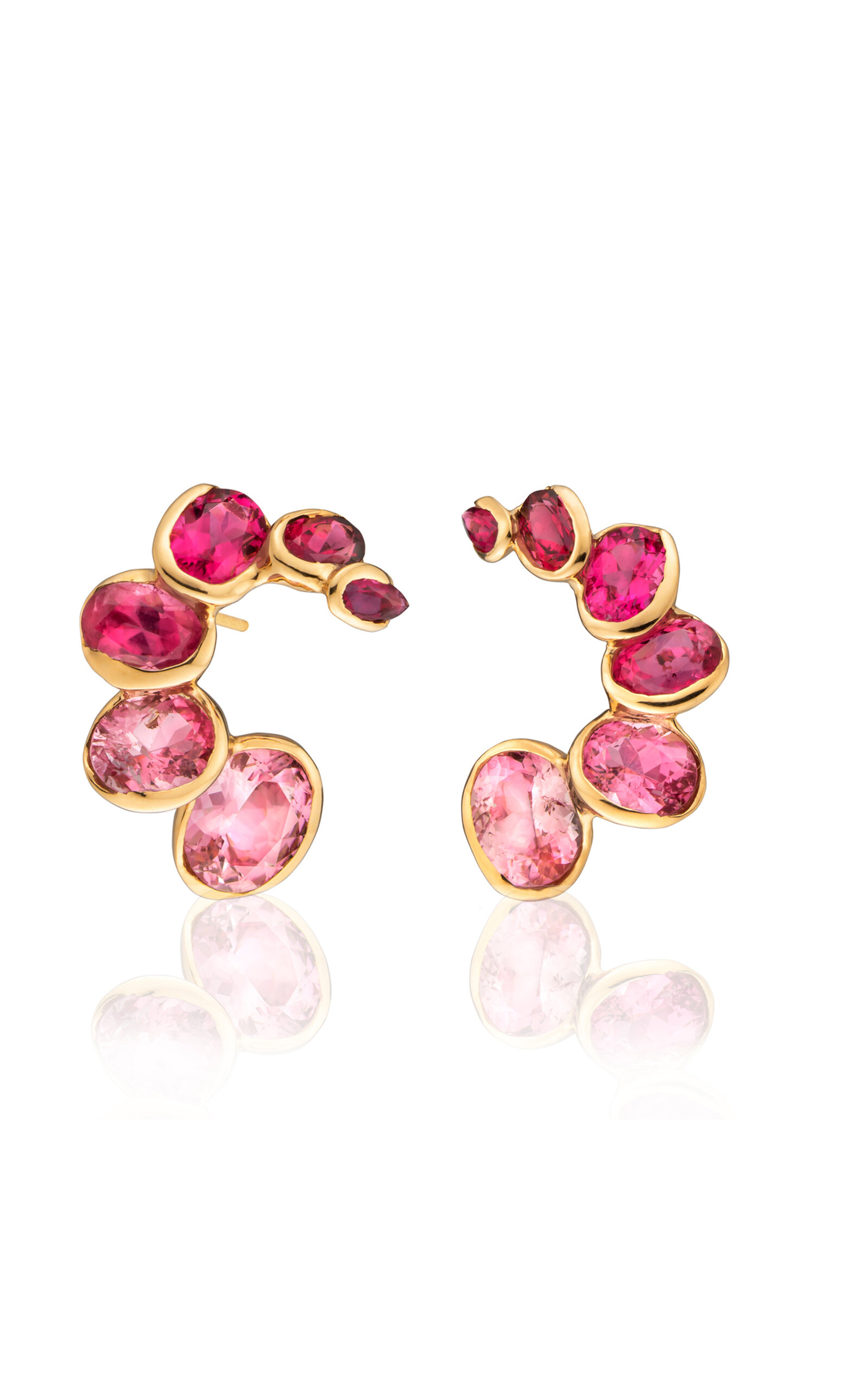 Kika Alvarenga Women's Brinco Coc 18K Gold Earrings