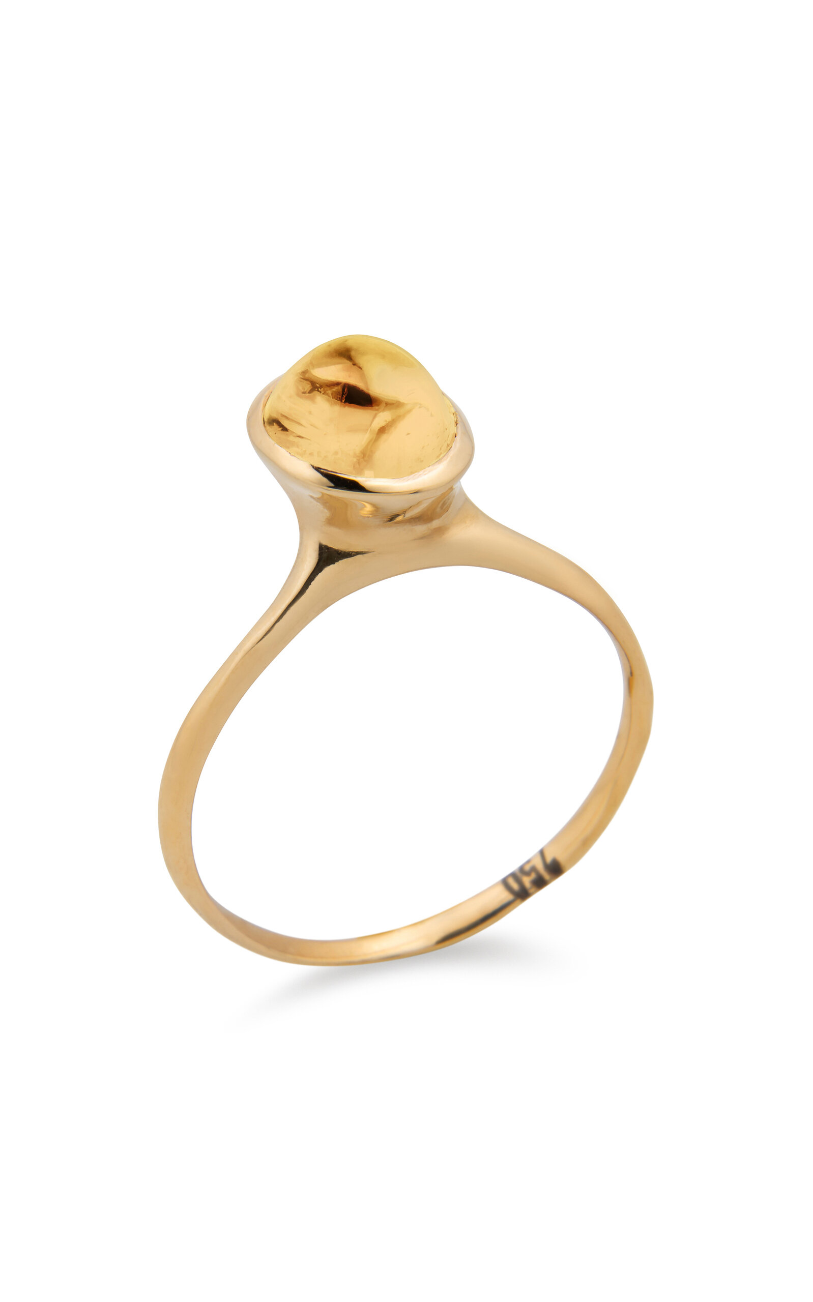 Kika Alvarenga Women's Alianca Flor 18K Gold Citrine Ring