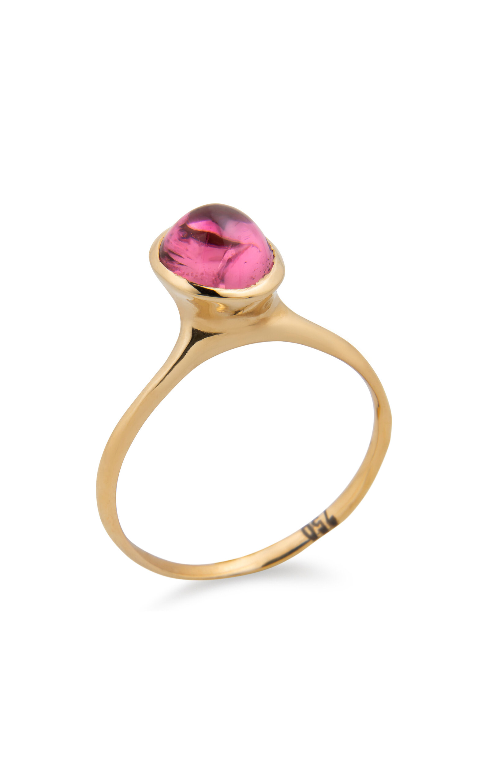 Kika Alvarenga Women's Alianca Flor 18K Gold Pink Tourmaline Ring