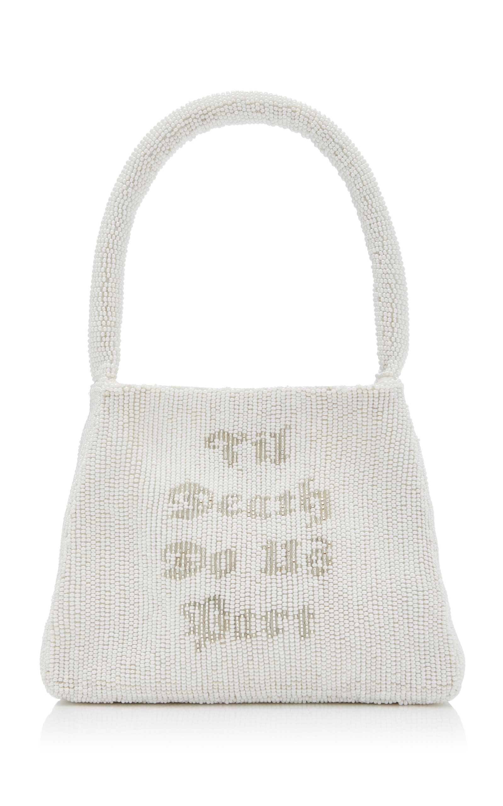 Til Death Do Us Part Beaded Bag